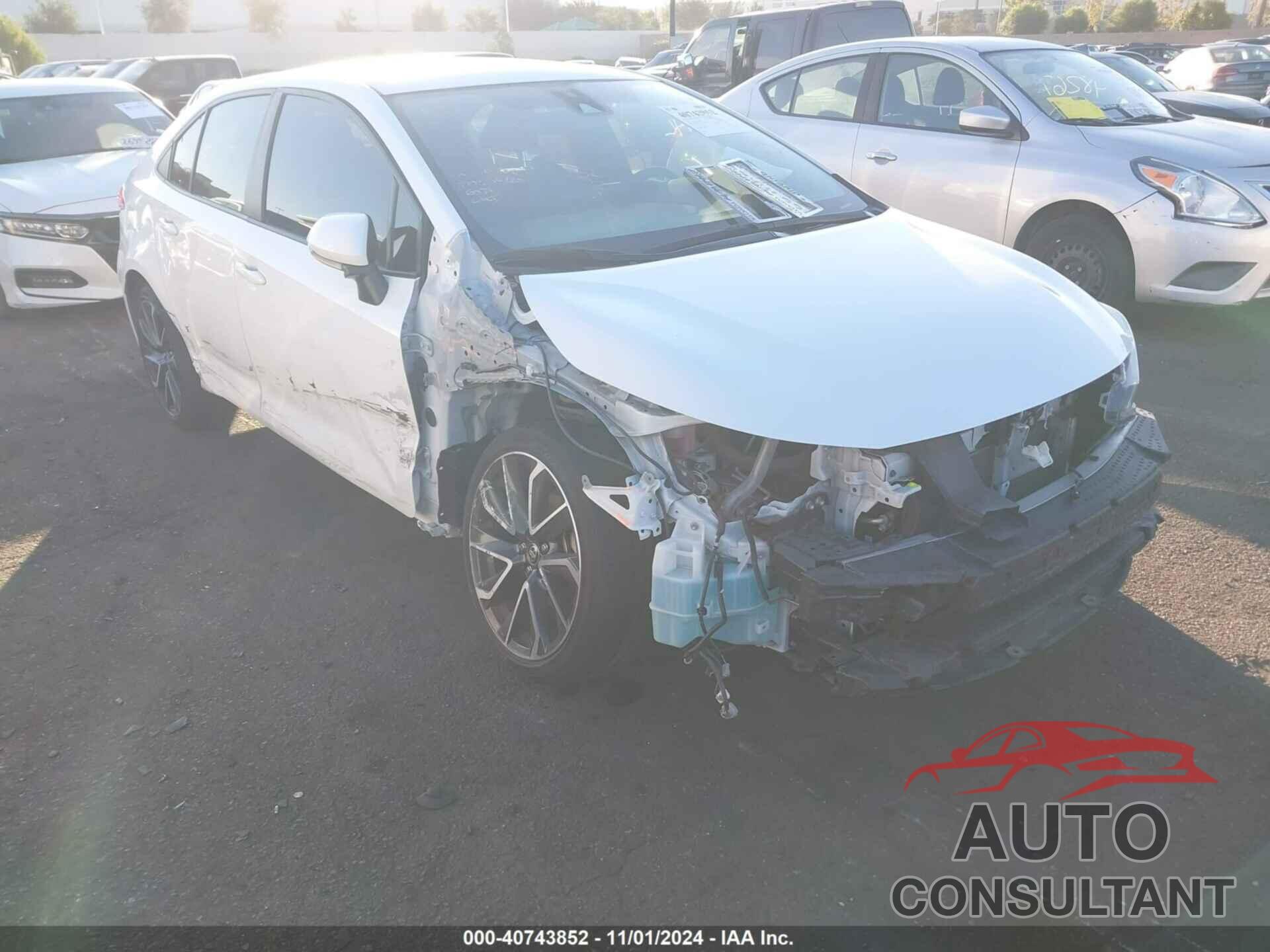 TOYOTA COROLLA 2022 - JTDS4MCEXN3502984