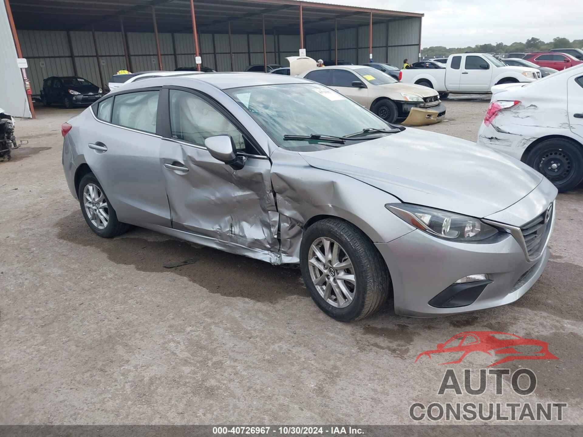MAZDA MAZDA3 2016 - JM1BM1U74G1304978