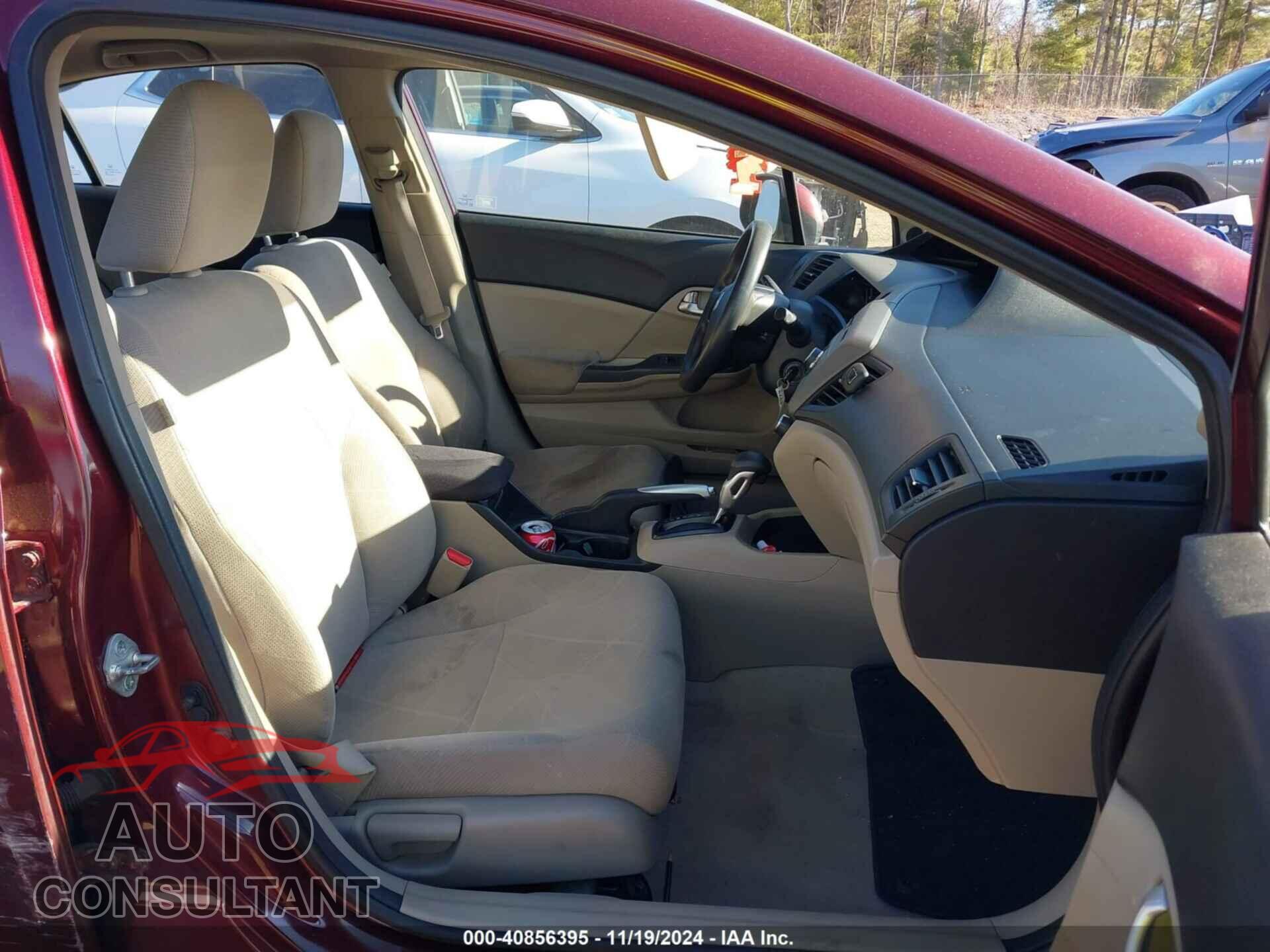 HONDA CIVIC 2012 - 2HGFB2F85CH539373