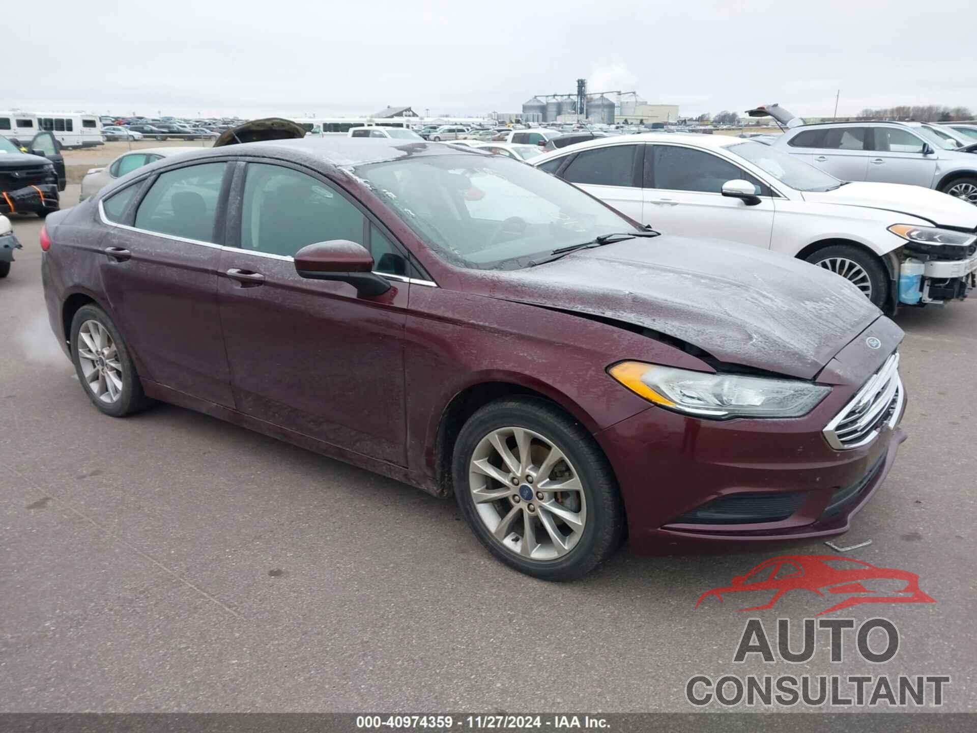 FORD FUSION 2017 - 3FA6P0HD7HR156468