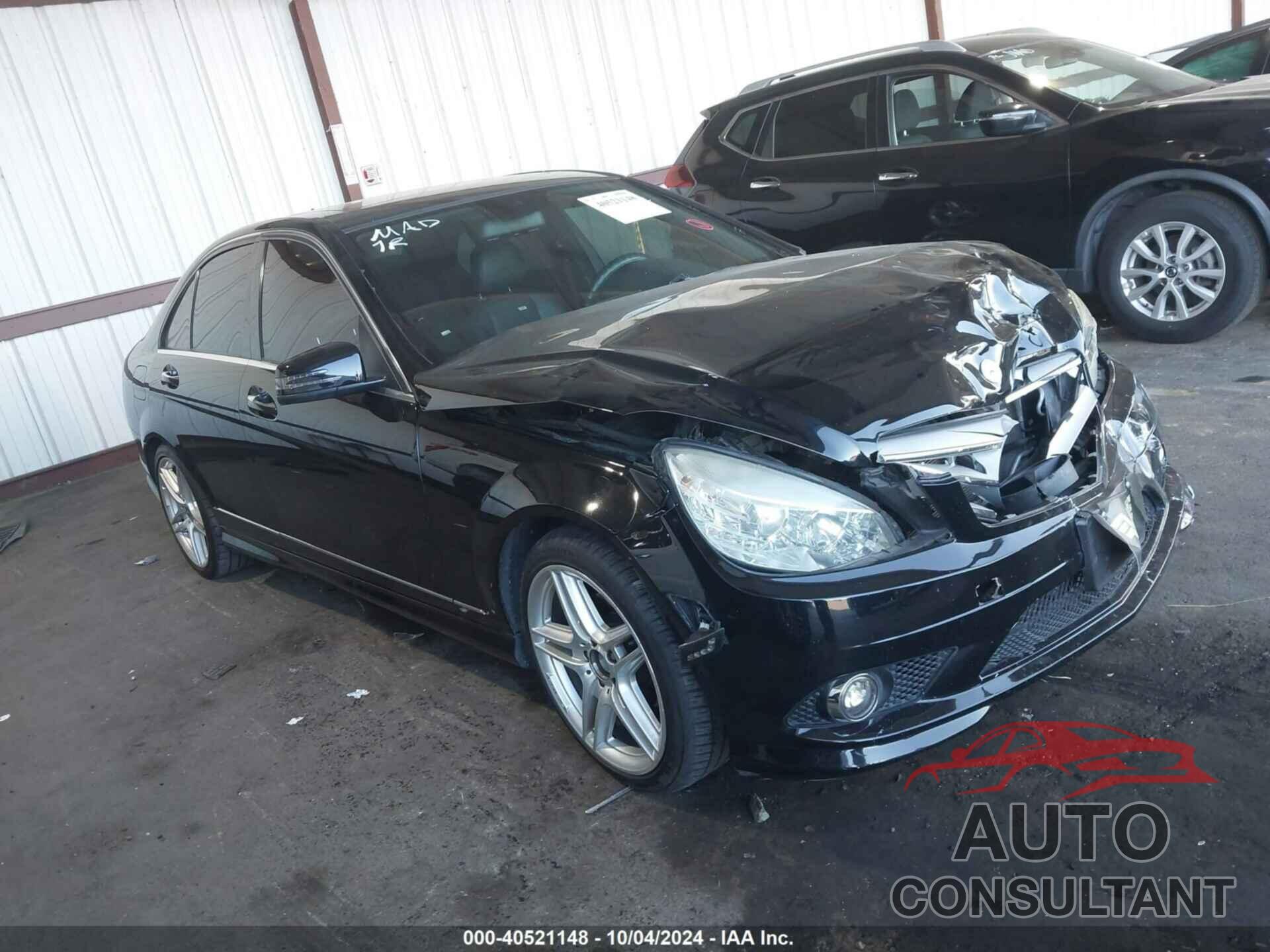 MERCEDES-BENZ C 300 2010 - WDDGF5EB5AF372636