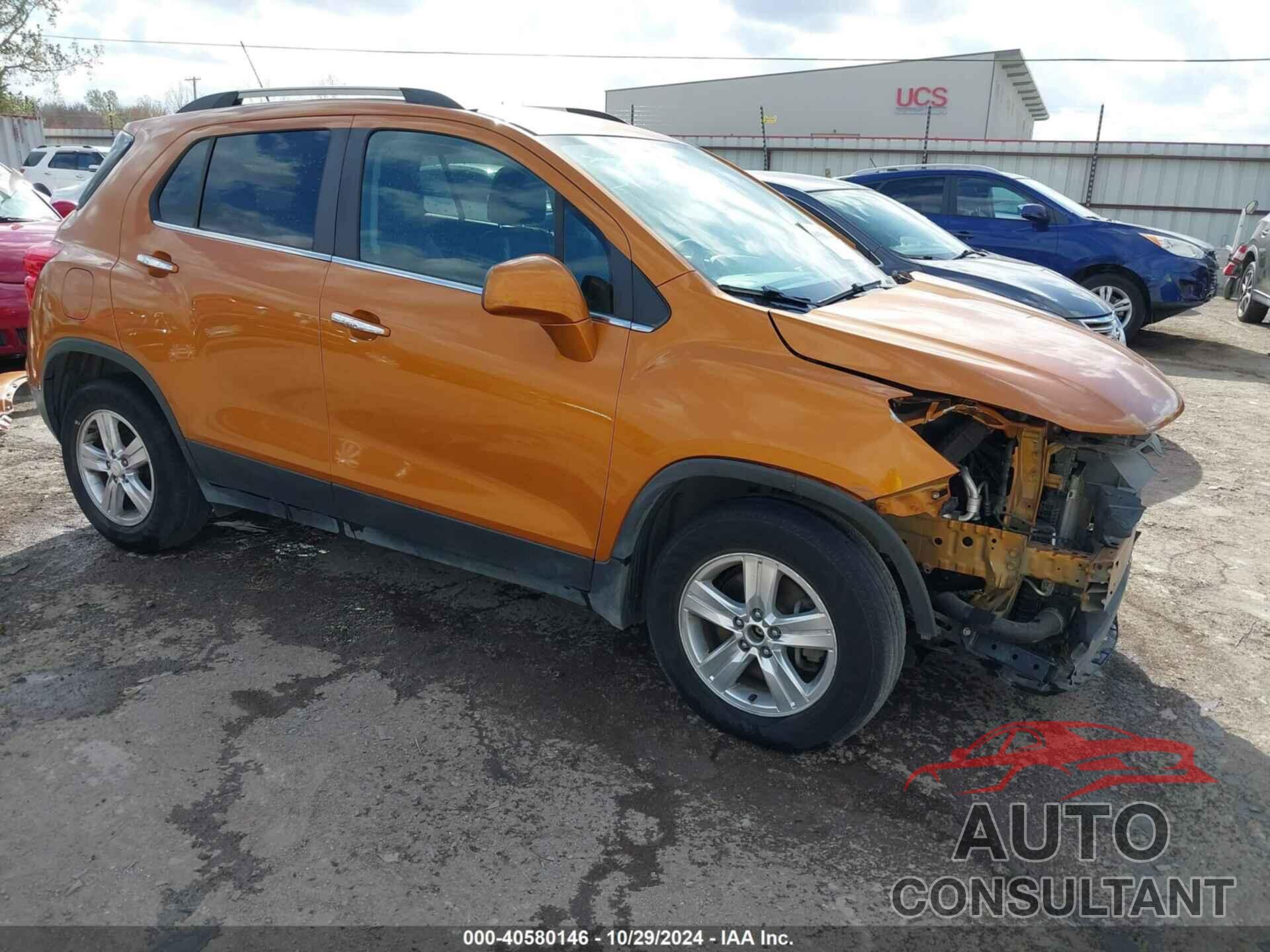 CHEVROLET TRAX 2017 - 3GNCJLSB2HL185667