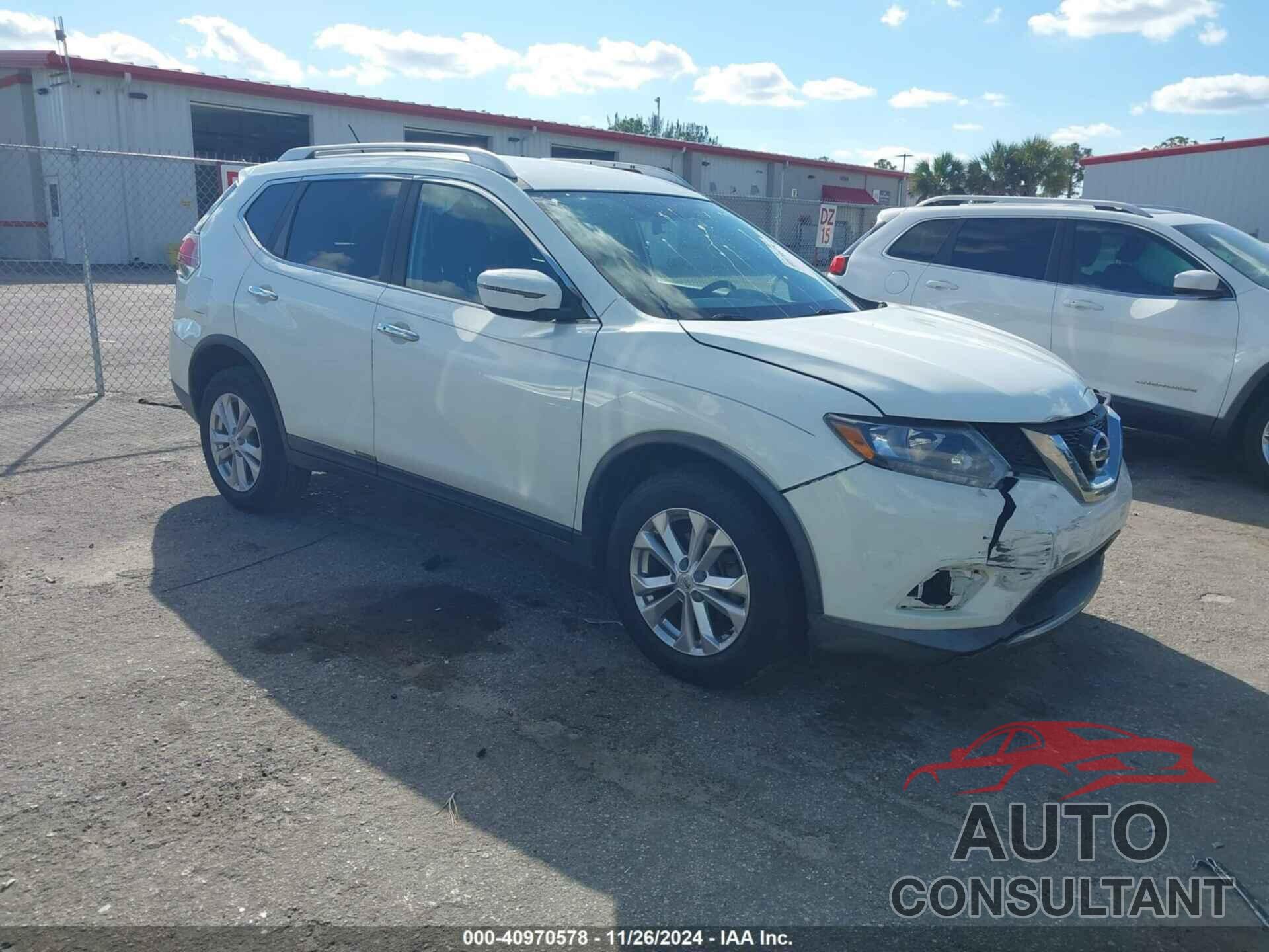 NISSAN ROGUE 2016 - KNMAT2MTXGP685105