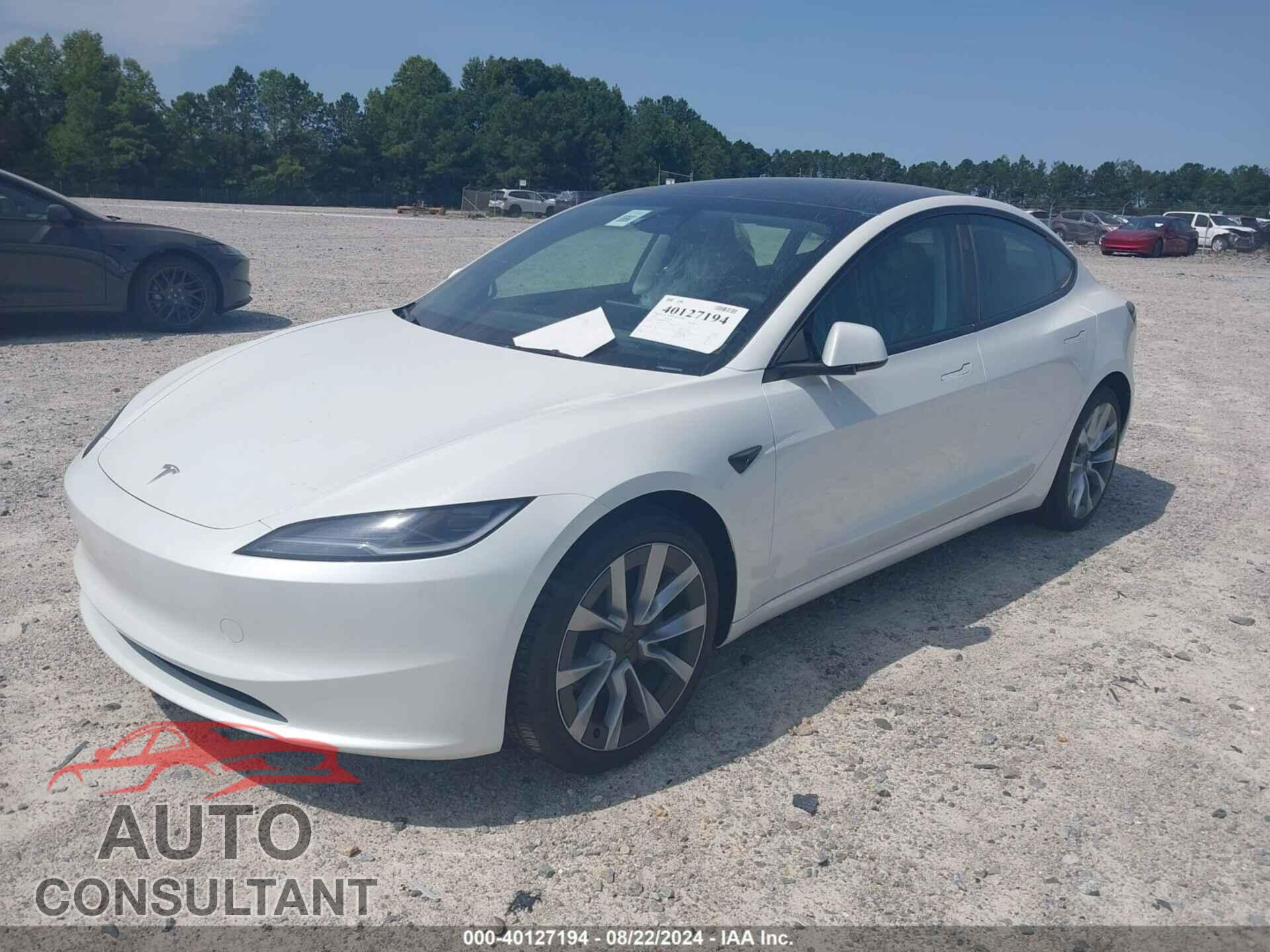 TESLA MODEL 3 2024 - 5YJ3E1EB7RF792533