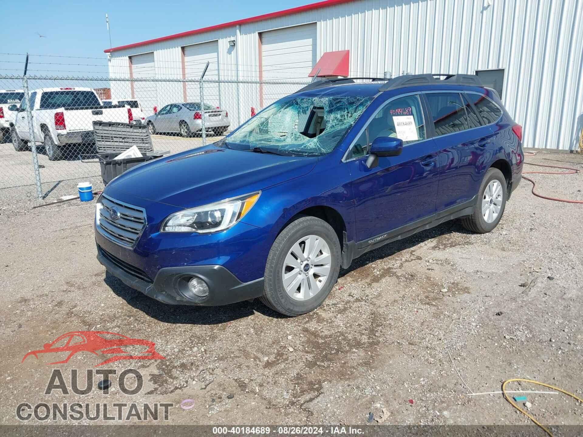 SUBARU OUTBACK 2016 - 4S4BSBCCXG3218889