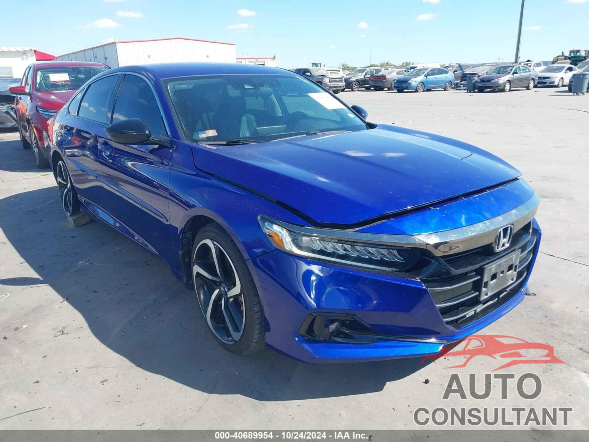 HONDA ACCORD 2021 - 1HGCV1F45MA030773