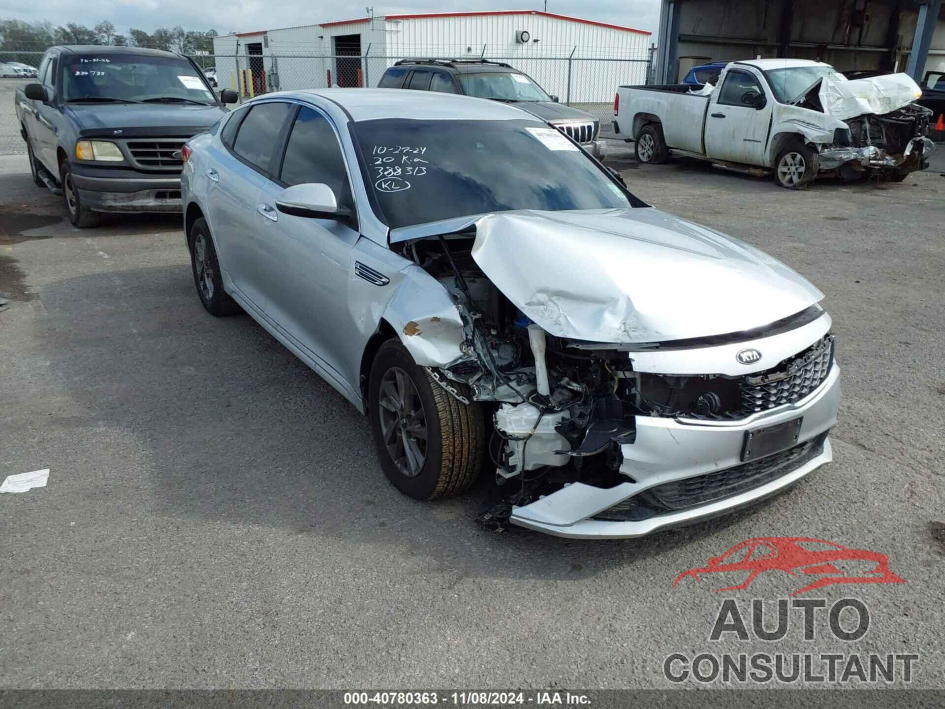 KIA OPTIMA 2020 - 5XXGT4L3XLG388313