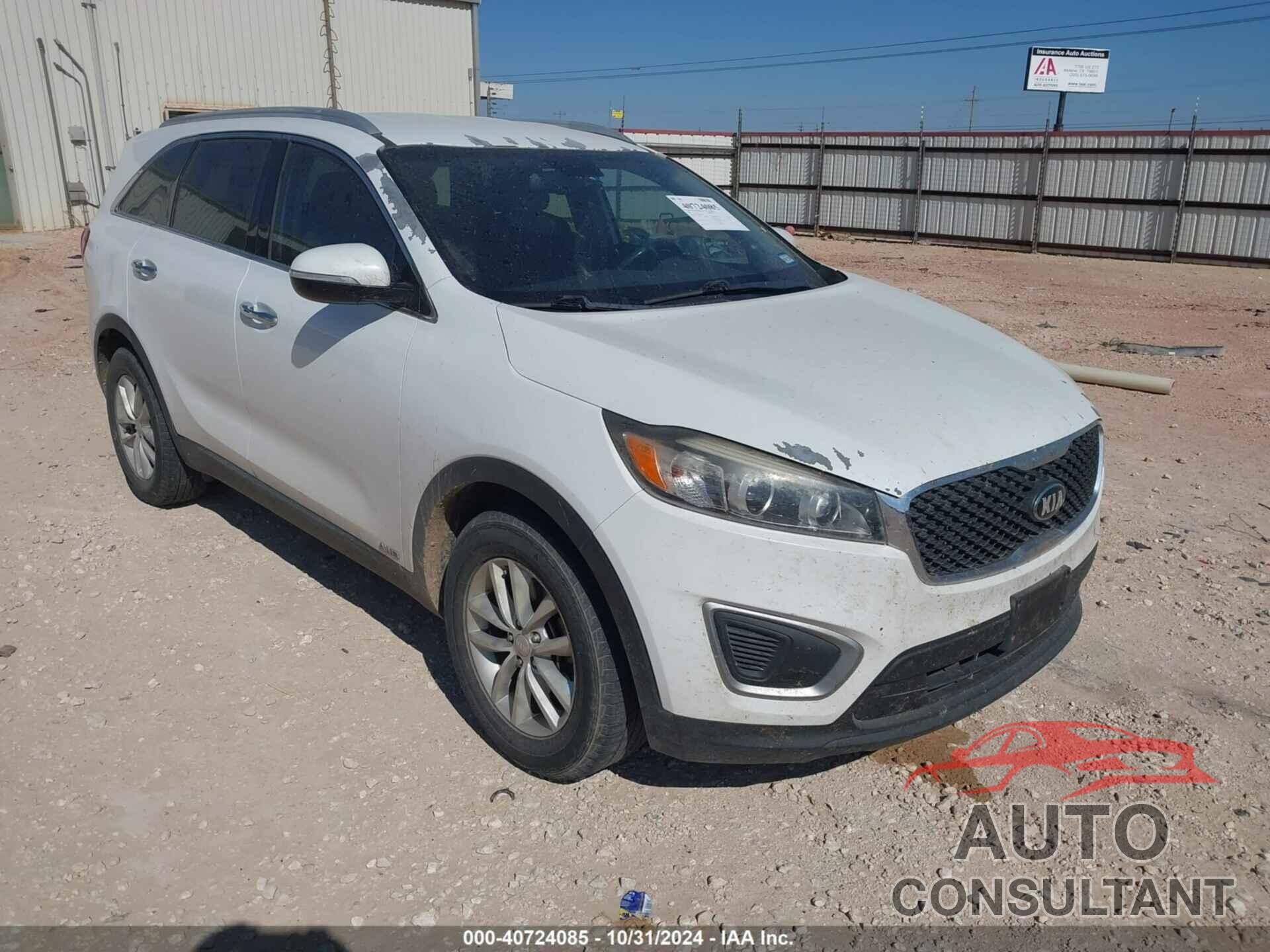 KIA SORENTO 2016 - 5XYPGDA3XGG026555