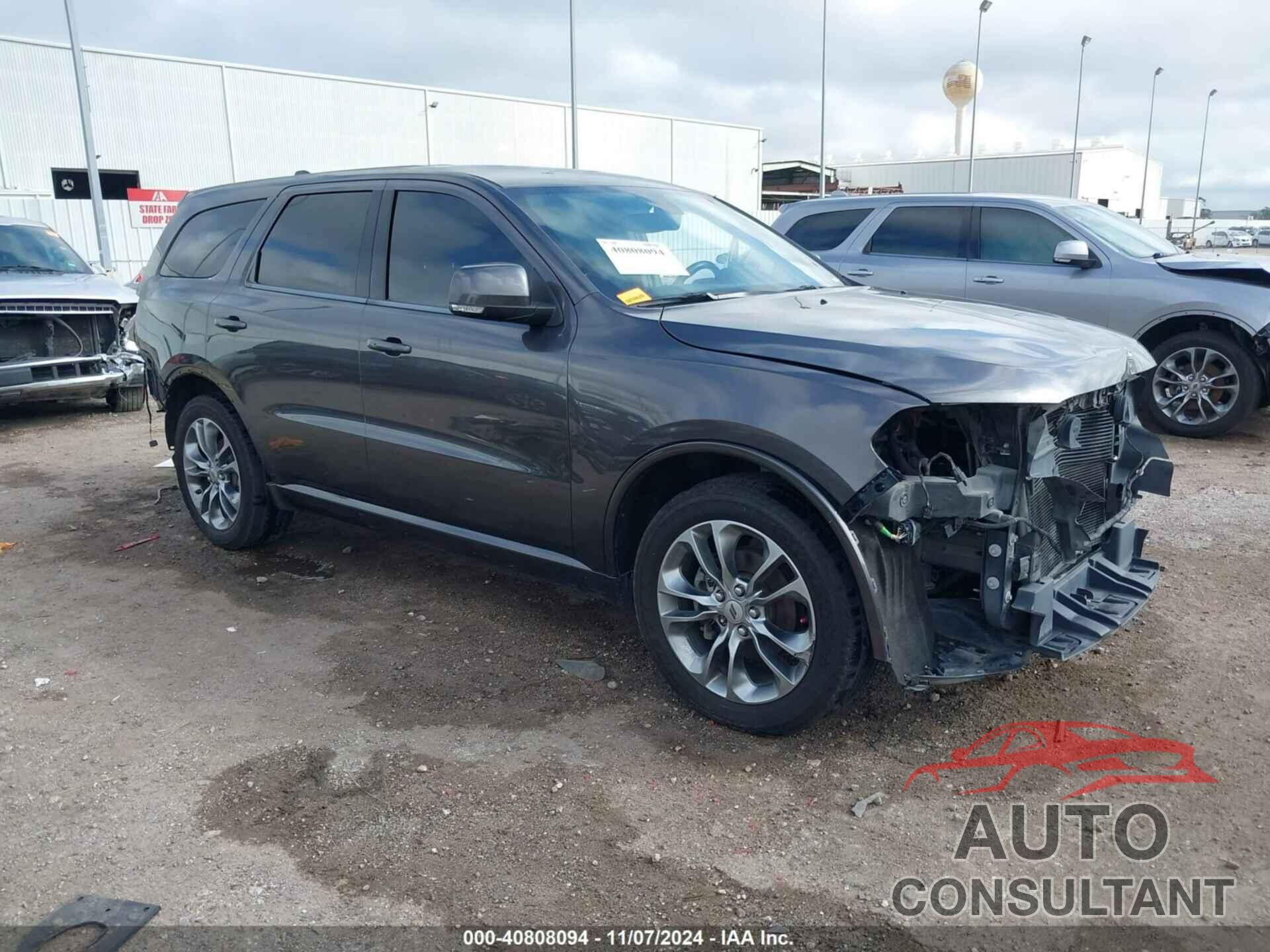 DODGE DURANGO 2019 - 1C4RDHDG6KC721426