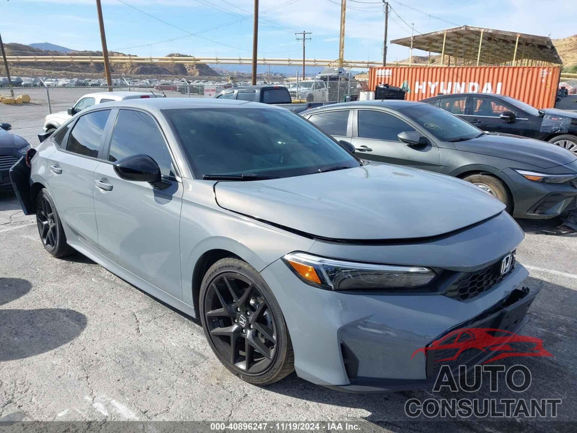 HONDA CIVIC 2025 - 2HGFE2F53SH523054