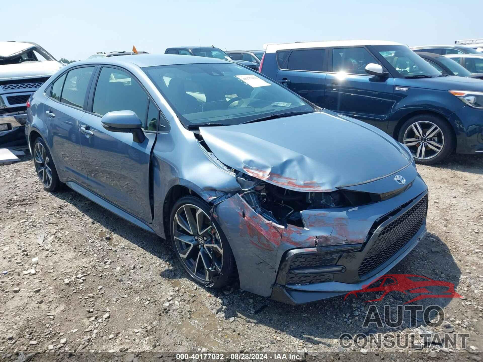 TOYOTA COROLLA 2021 - JTDS4MCE9MJ071130