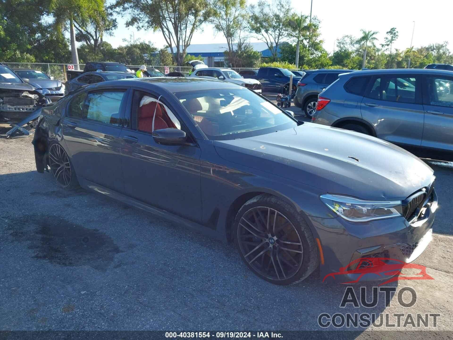BMW 750I 2018 - WBA7F0C52JGM22426