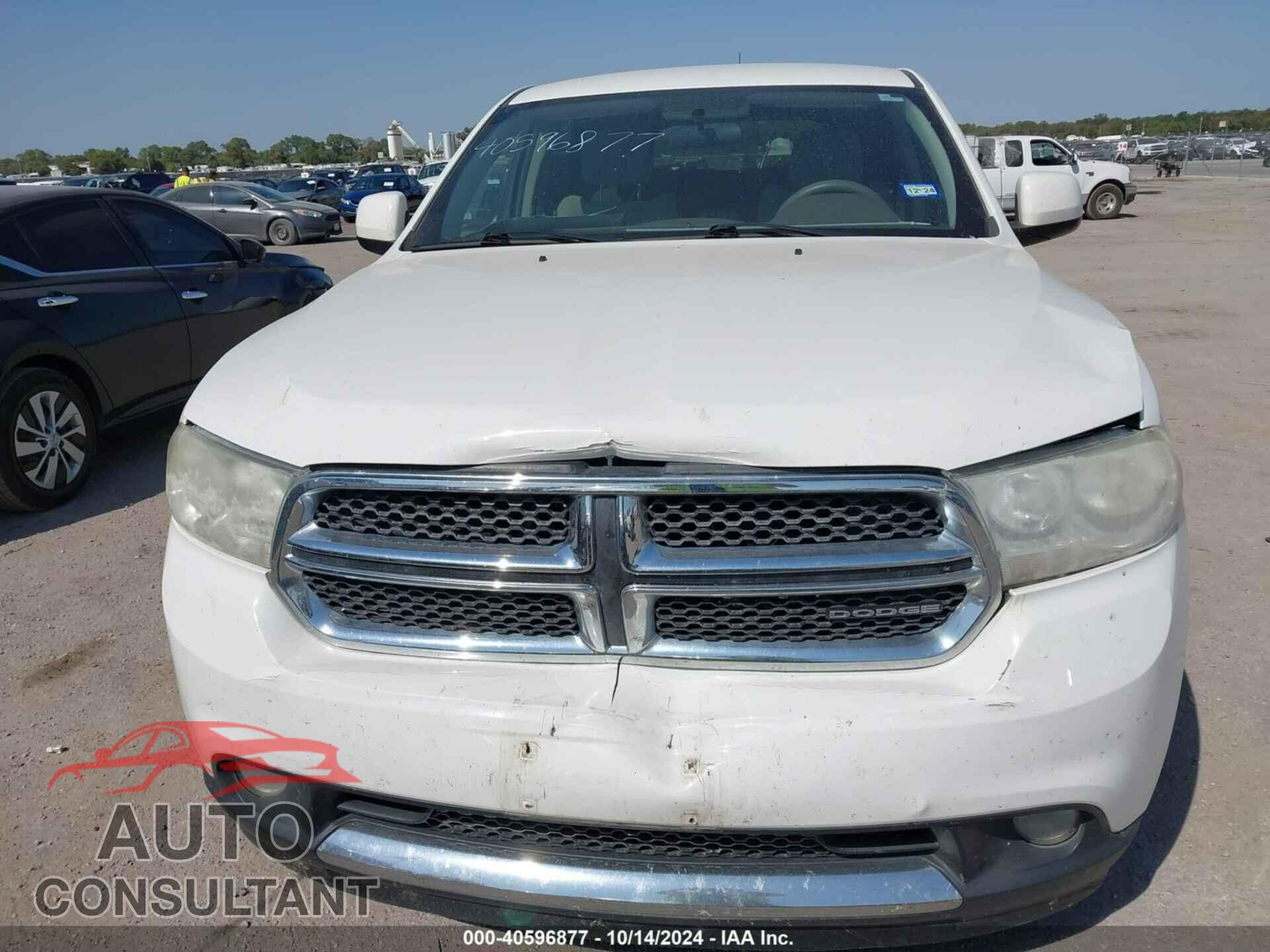 DODGE DURANGO 2012 - 1C4RDHAG7CC210670