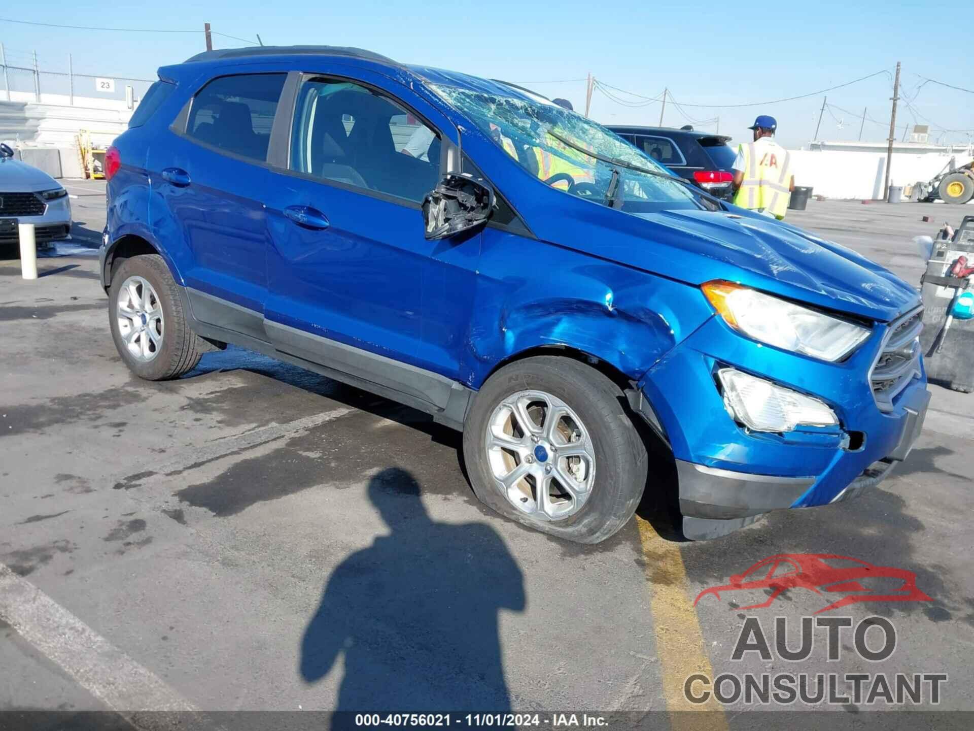 FORD ECOSPORT 2018 - MAJ3P1TE6JC249799