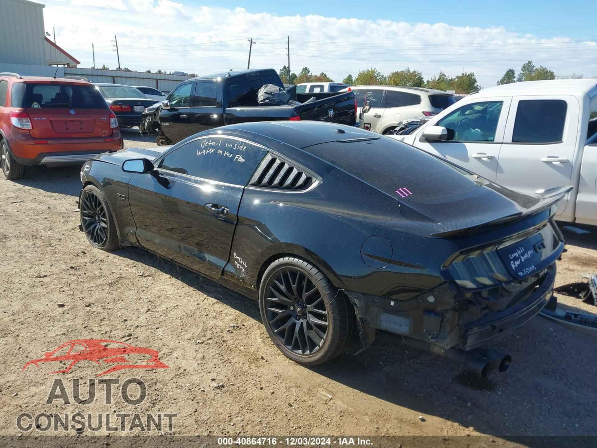 FORD MUSTANG 2017 - 1FA6P8CF3H5203019