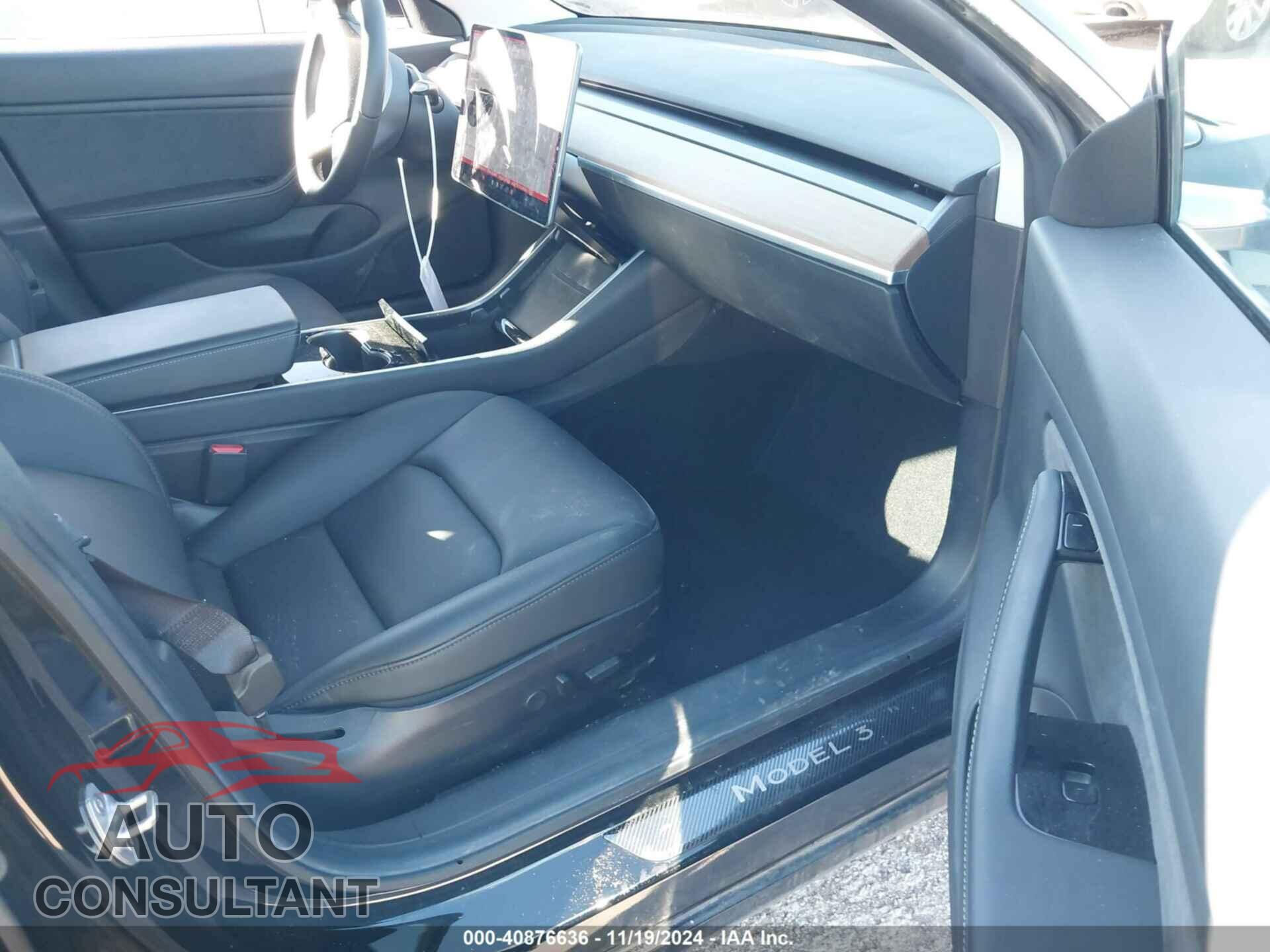 TESLA MODEL 3 2019 - 5YJ3E1EA9KF394673