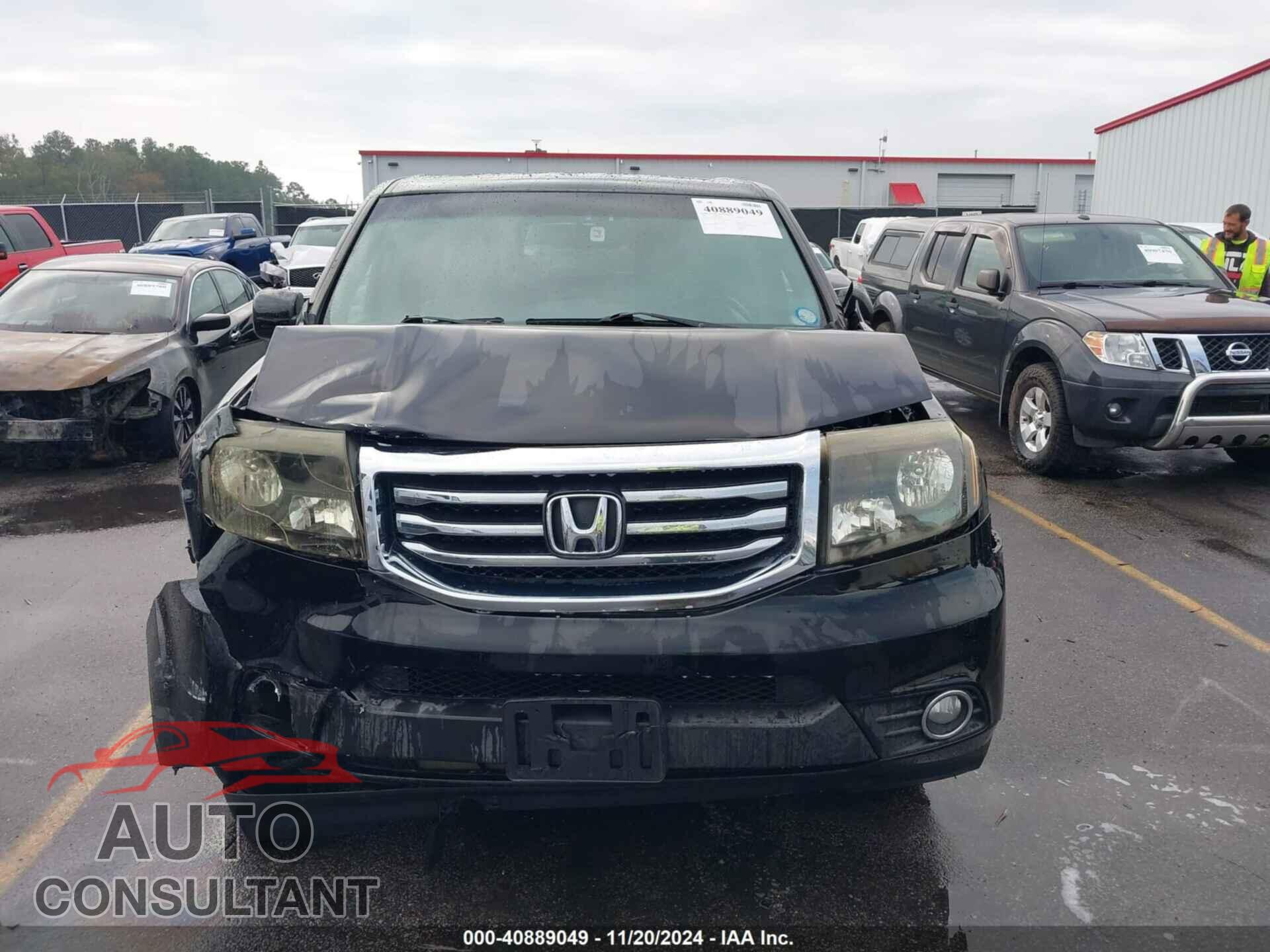 HONDA PILOT 2012 - 5FNYF4H62CB007331