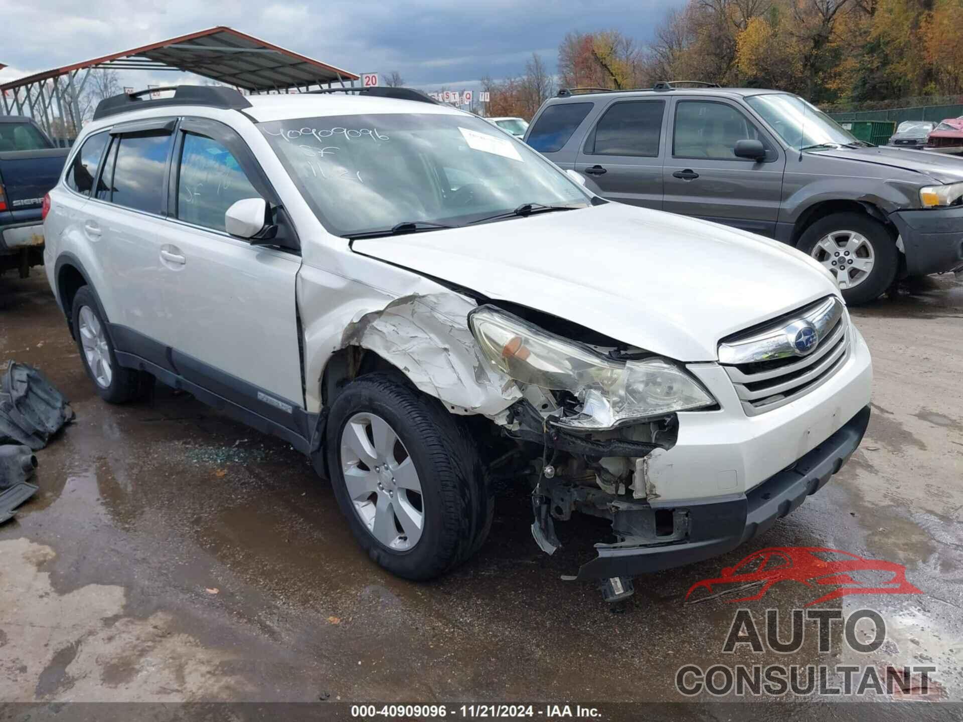 SUBARU OUTBACK 2011 - 4S4BRBCC8B3435152