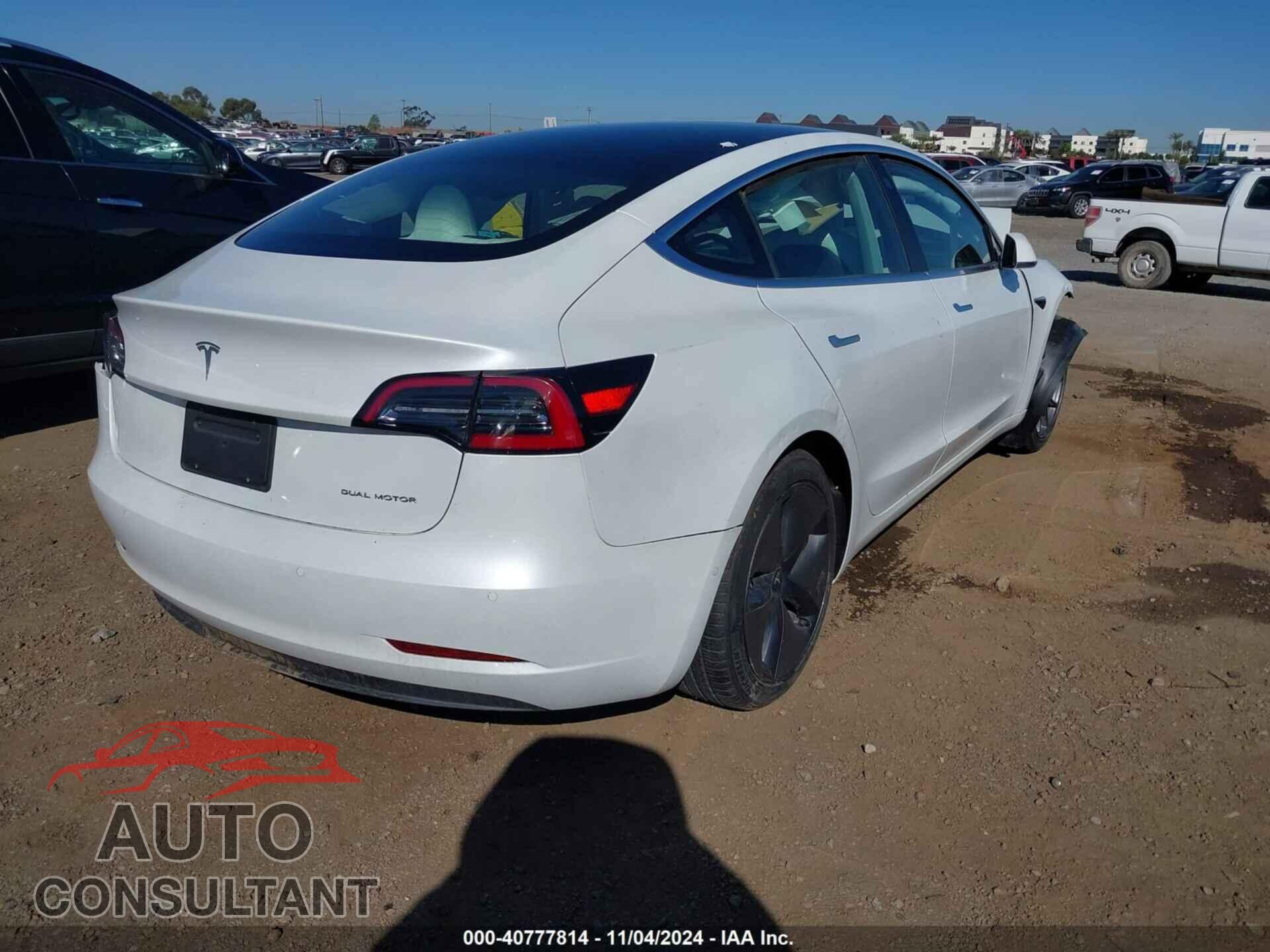 TESLA MODEL 3 2020 - 5YJ3E1EB0LF720144