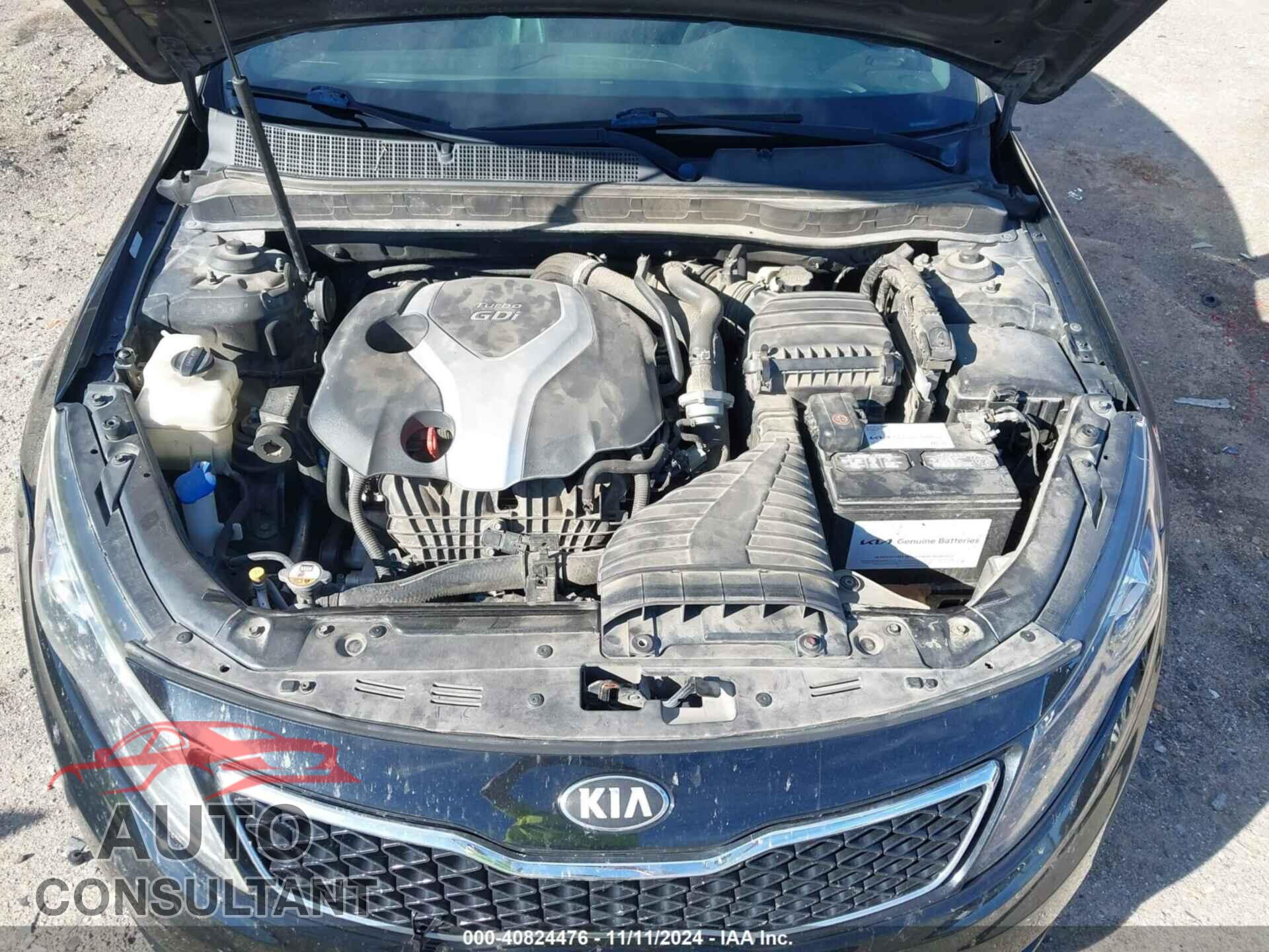 KIA OPTIMA 2013 - 5XXGR4A60DG101218