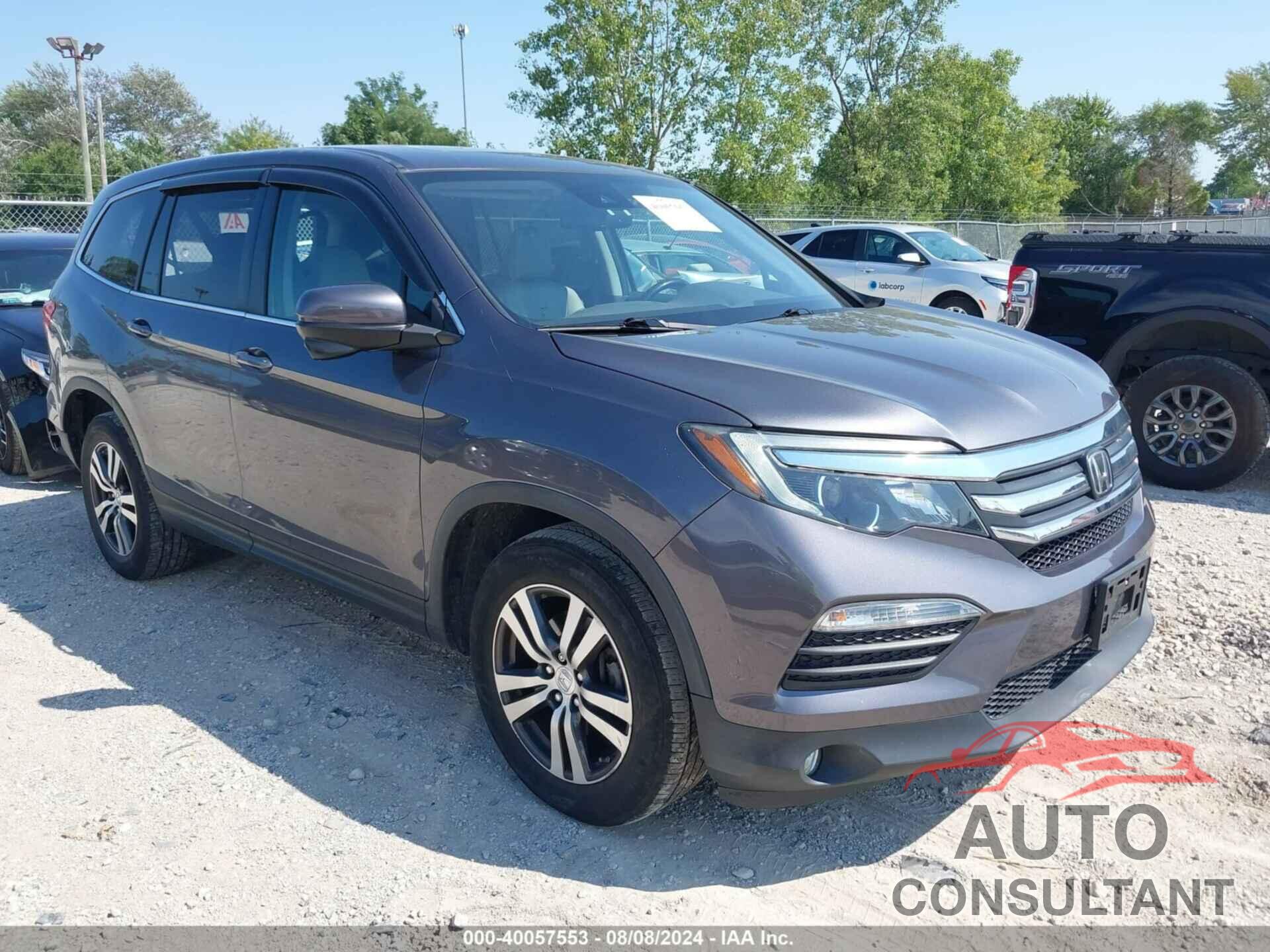 HONDA PILOT 2016 - 5FNYF6H68GB063789