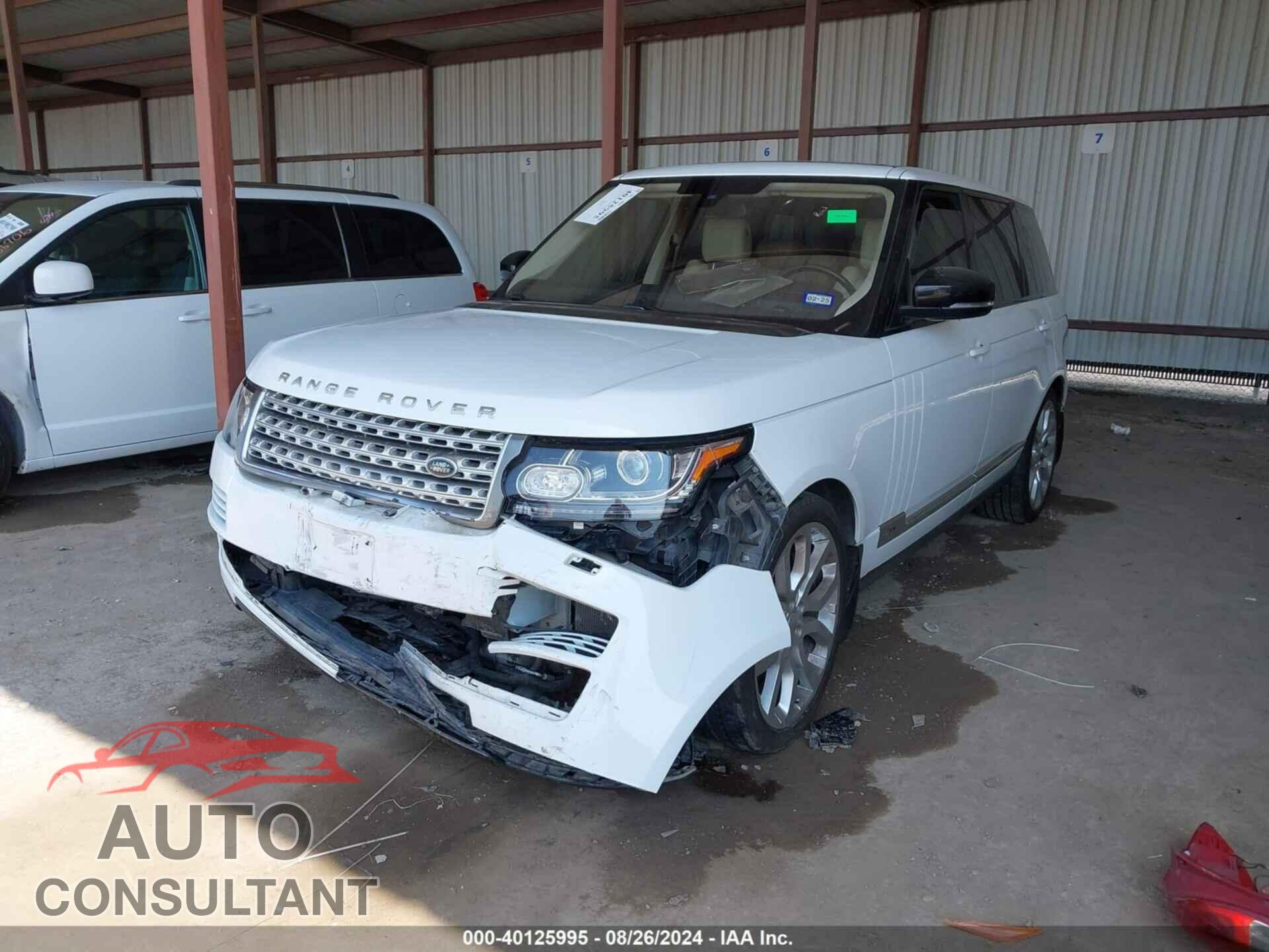 LAND ROVER RANGE ROVER 2016 - SALGS3EF7GA290628