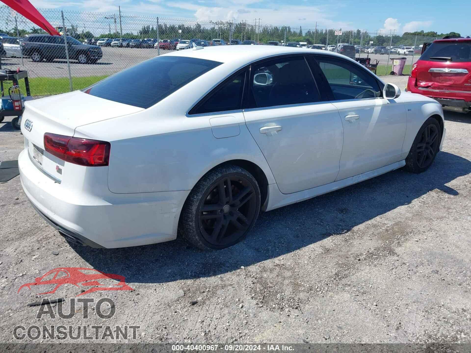 AUDI A6 2016 - WAUCFAFC0GN060292