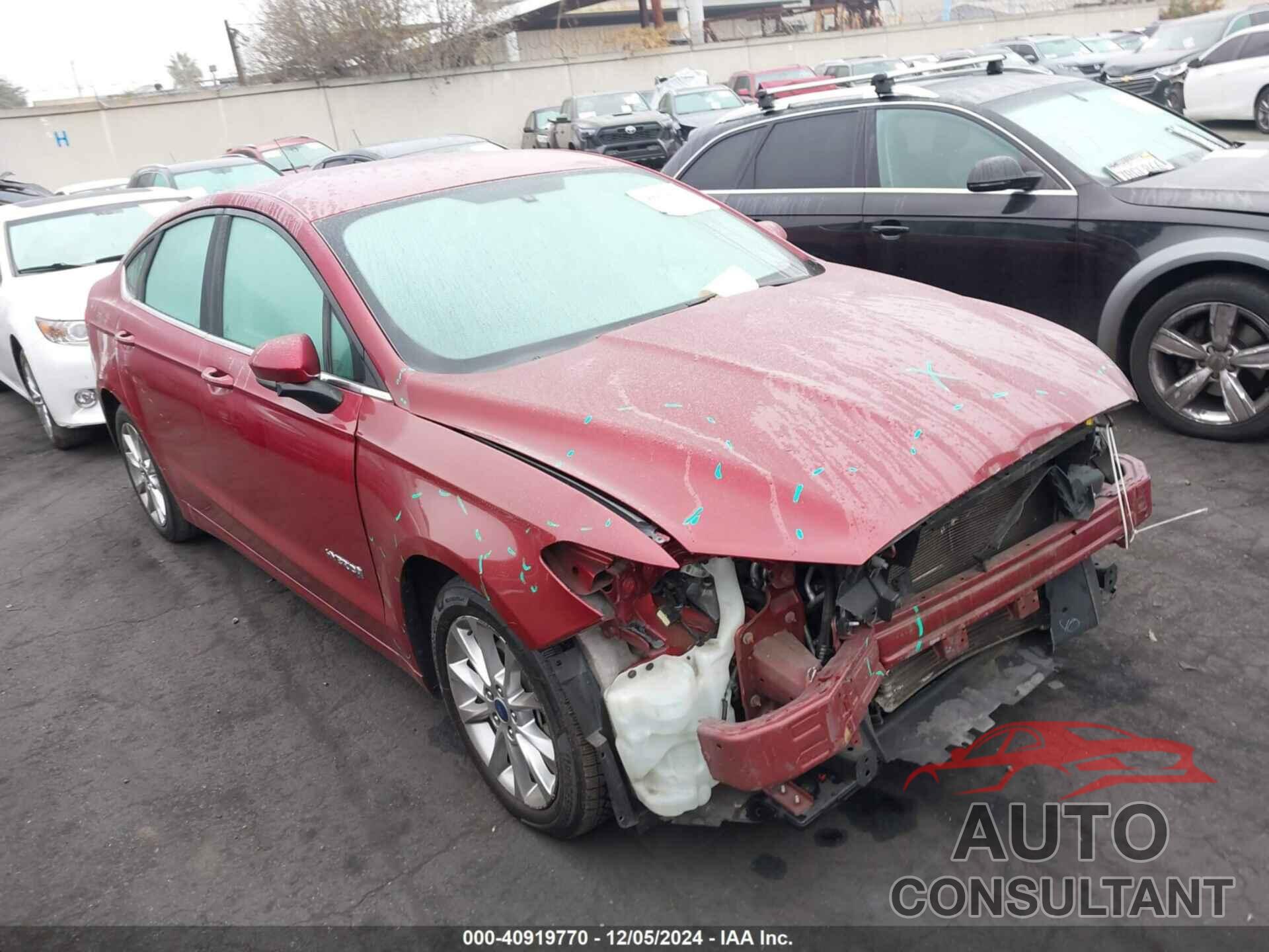 FORD FUSION HYBRID 2017 - 3FA6P0LU6HR247416