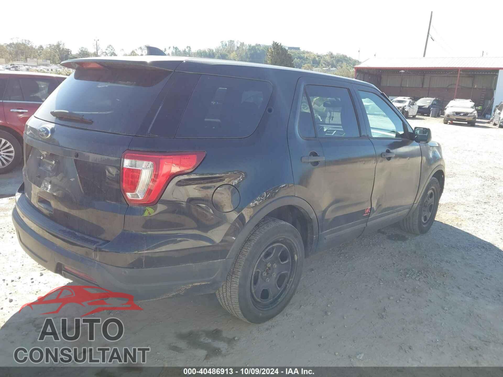 FORD POLICE INTERCEPTOR UTILITY 2018 - 1FM5K8AT0JGB34390