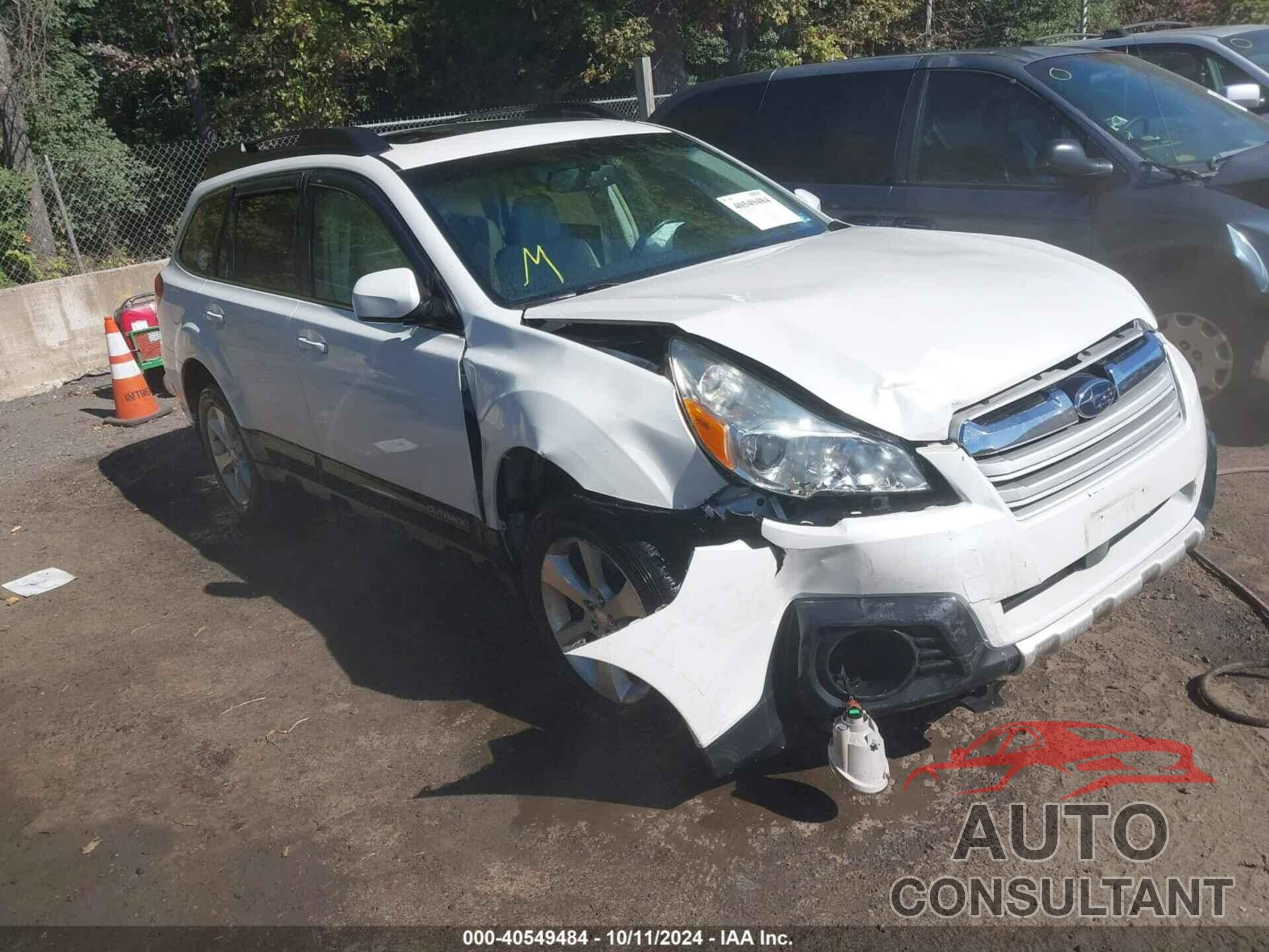 SUBARU OUTBACK 2013 - 4S4BRDKC6D2318692