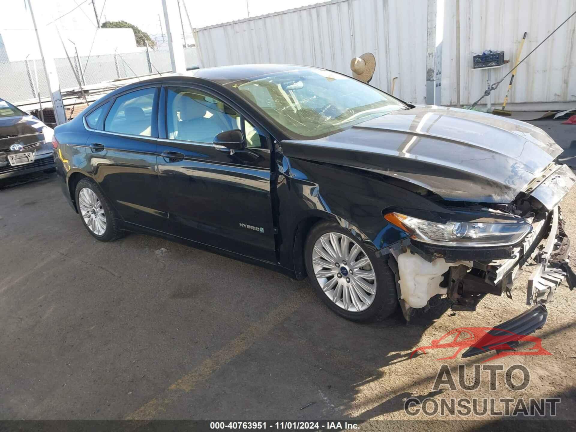 FORD FUSION HYBRID 2016 - 3FA6P0LU0GR389243