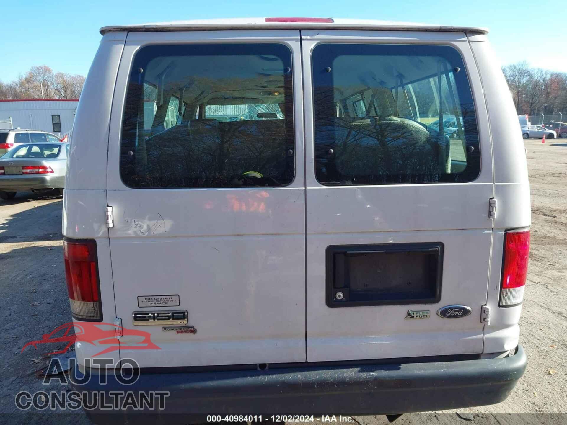 FORD E-150 2012 - 1FMNE1BW2CDA20810
