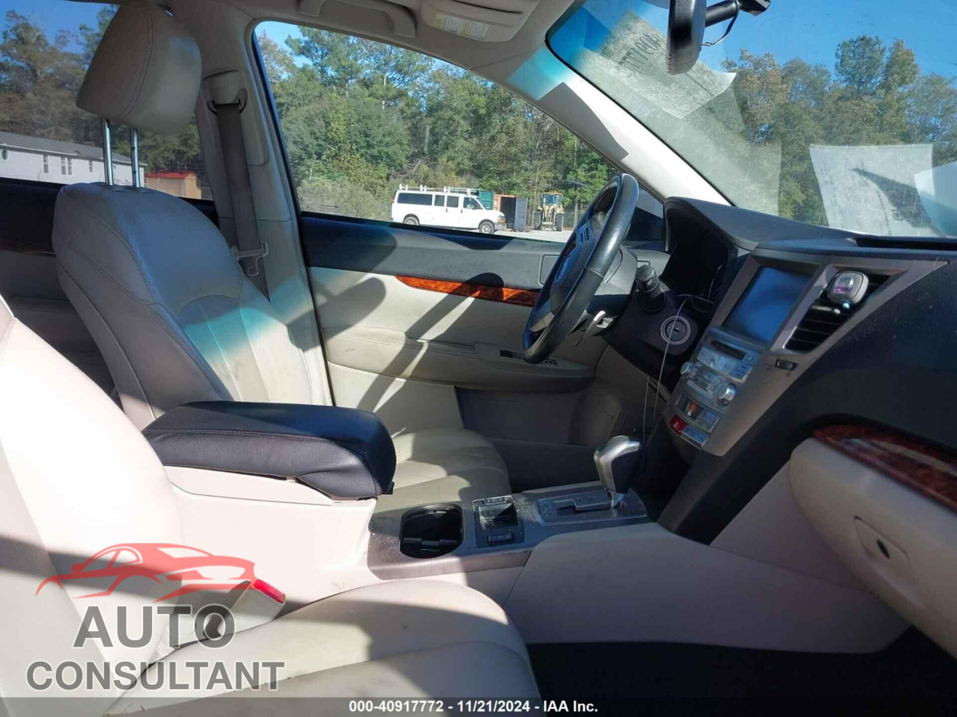 SUBARU OUTBACK 2011 - 4S4BRBLC8B3420330