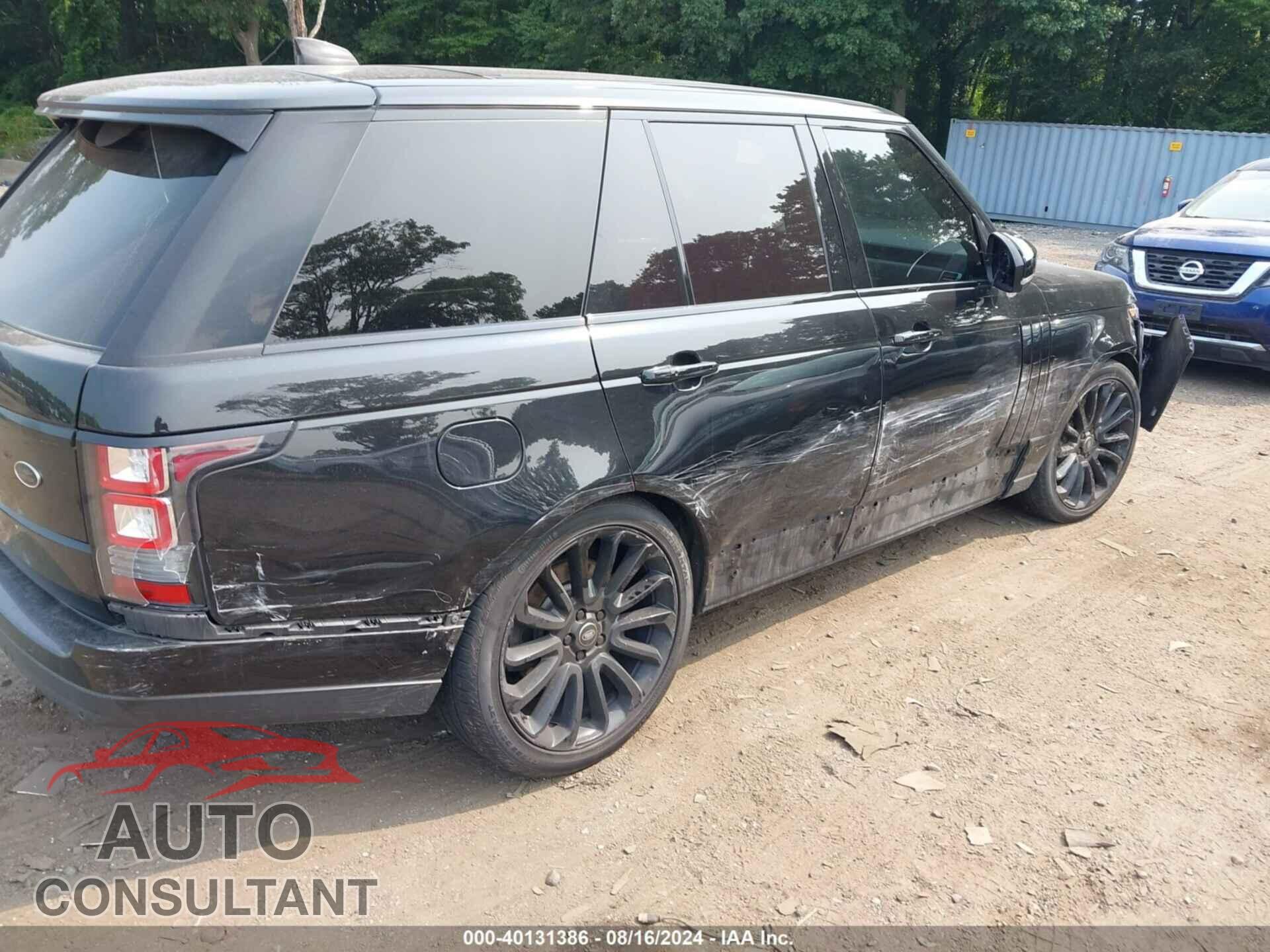 LAND ROVER RANGE ROVER 2017 - SALGS2FE6HA357186