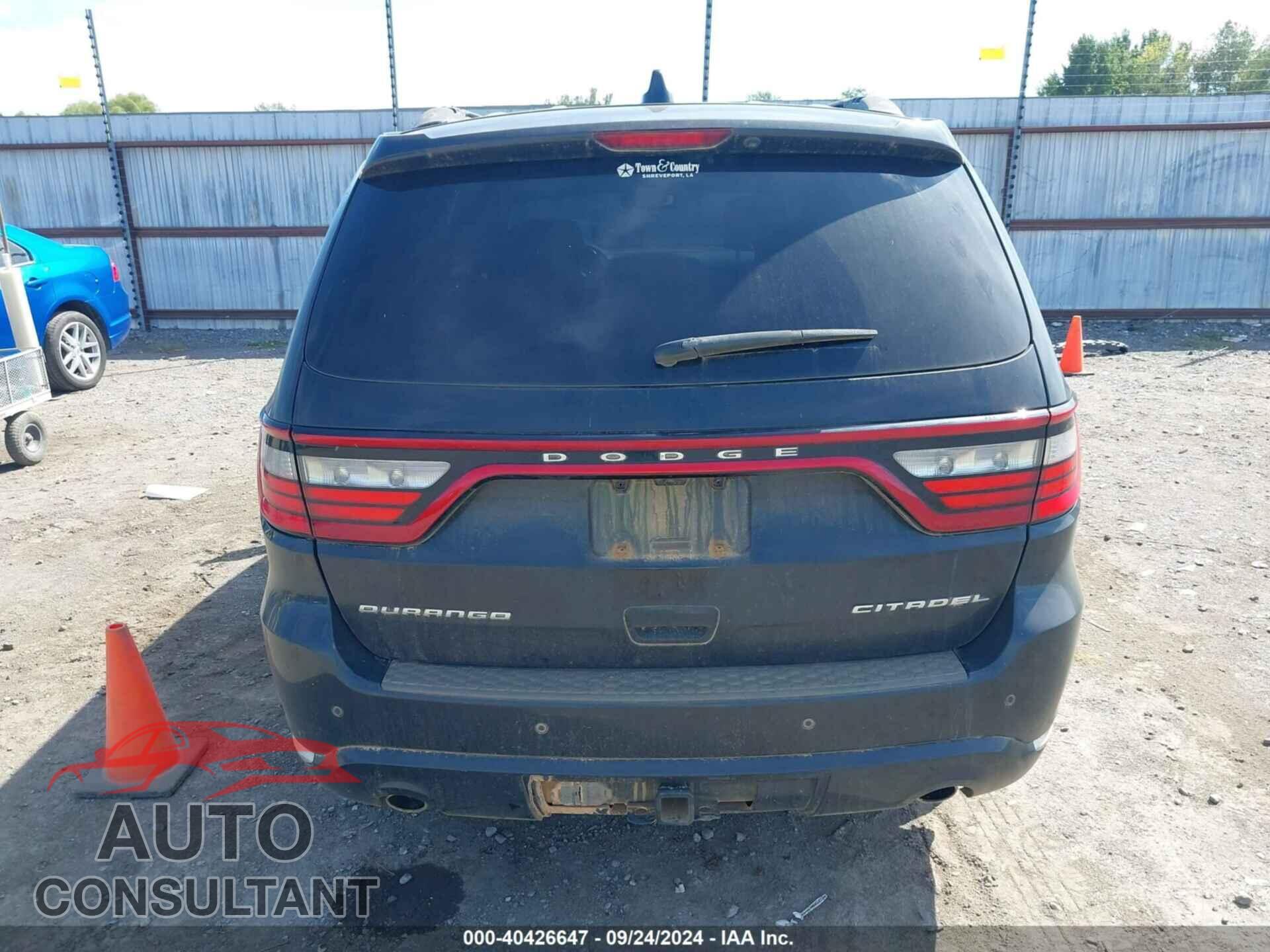 DODGE DURANGO 2016 - 1C4RDHEG8GC374493