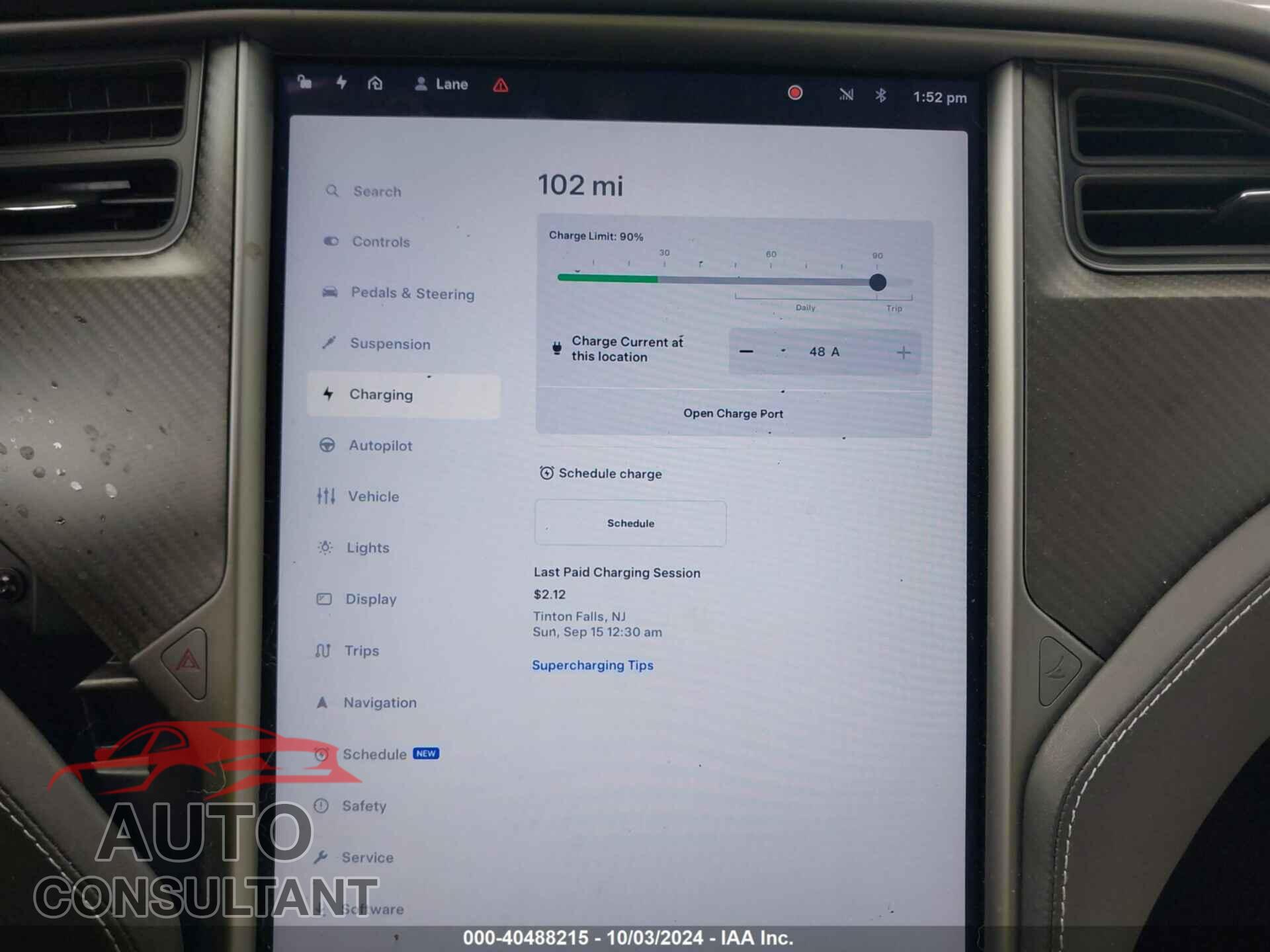TESLA MODEL S 2021 - 5YJSA1E41MF421658