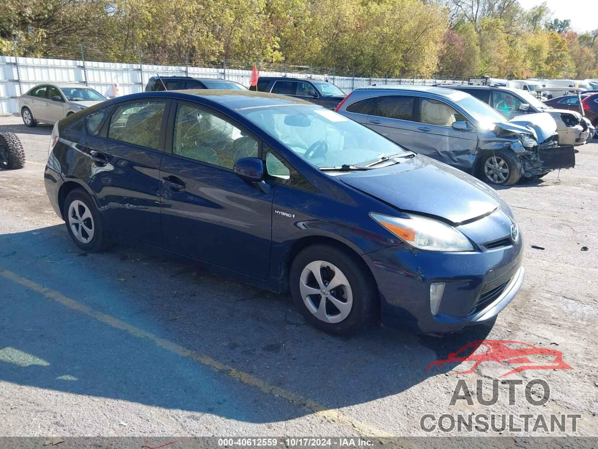 TOYOTA PRIUS 2014 - JTDKN3DU1E1802650