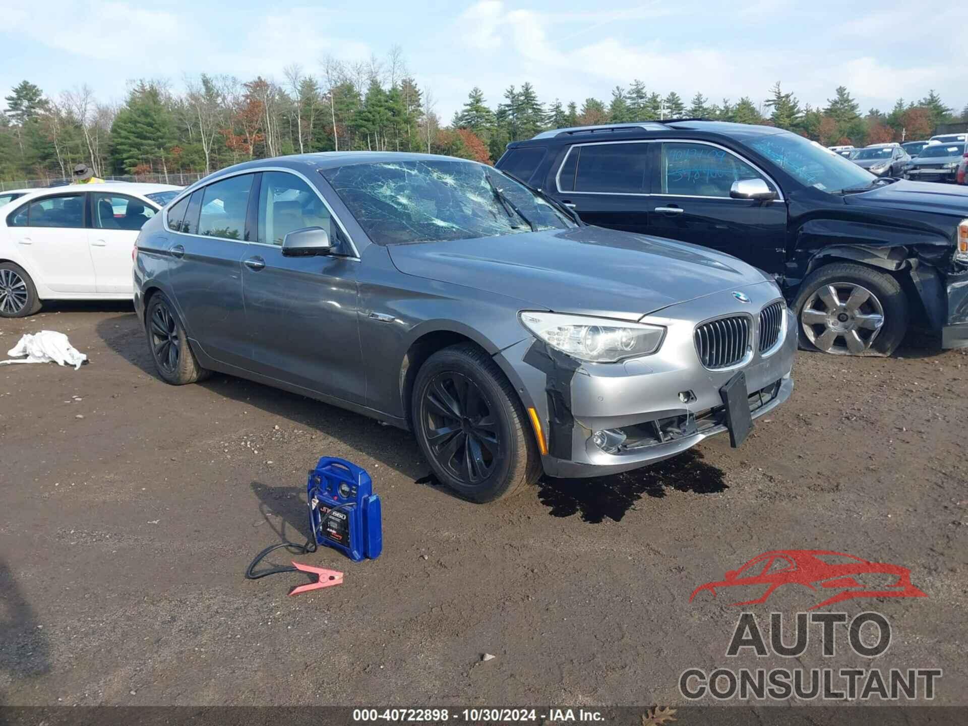 BMW 535I GRAN TURISMO 2011 - WBASP2C51BC337735
