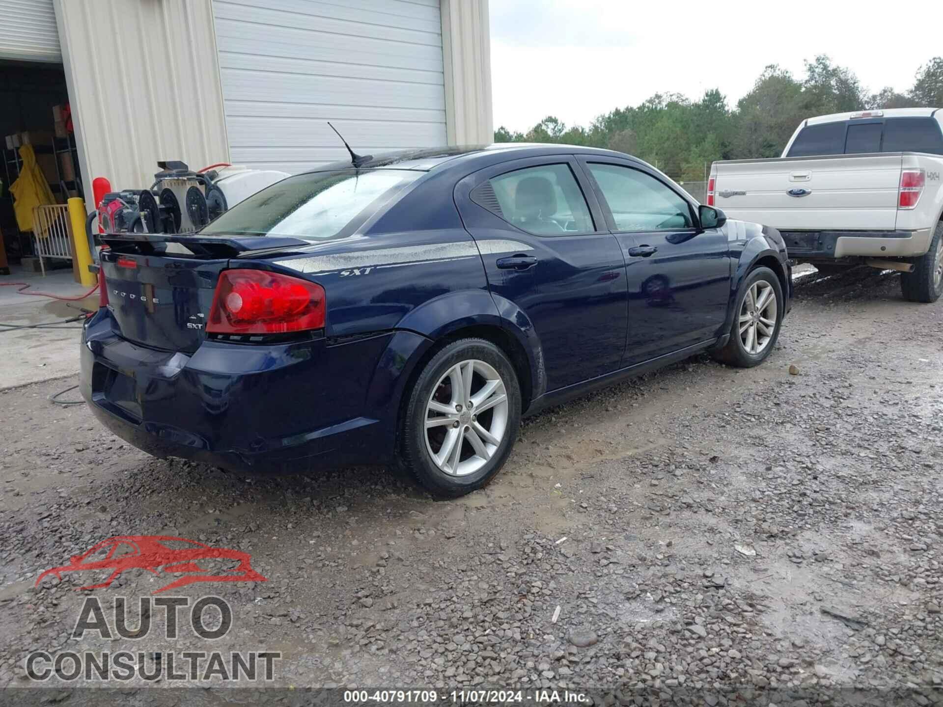 DODGE AVENGER 2013 - 1C3CDZCB6DN772874