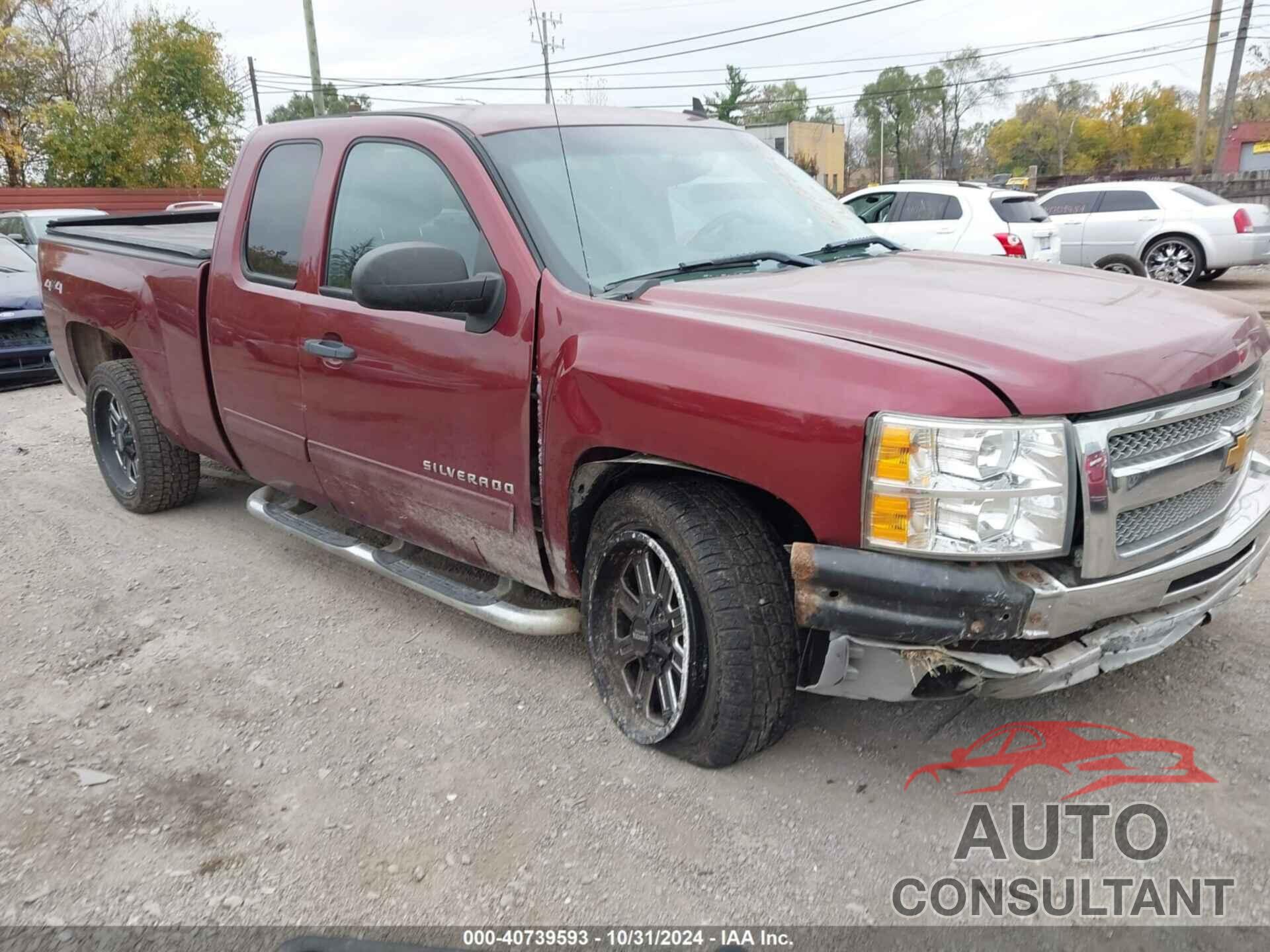 CHEVROLET SILVERADO 1500 2013 - 1GCRKSE7XDZ372028
