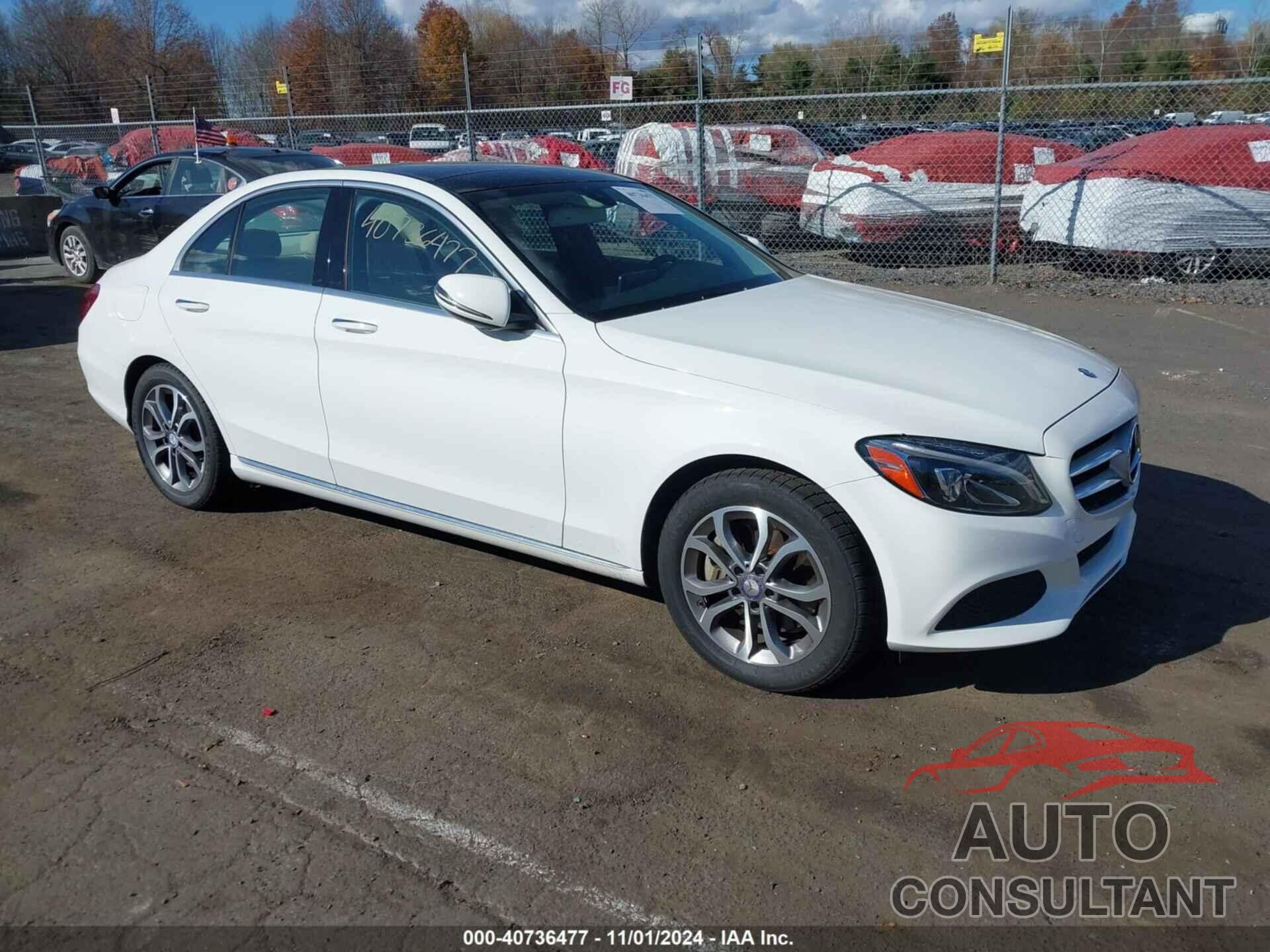MERCEDES-BENZ C 300 2016 - 55SWF4KB1GU175396