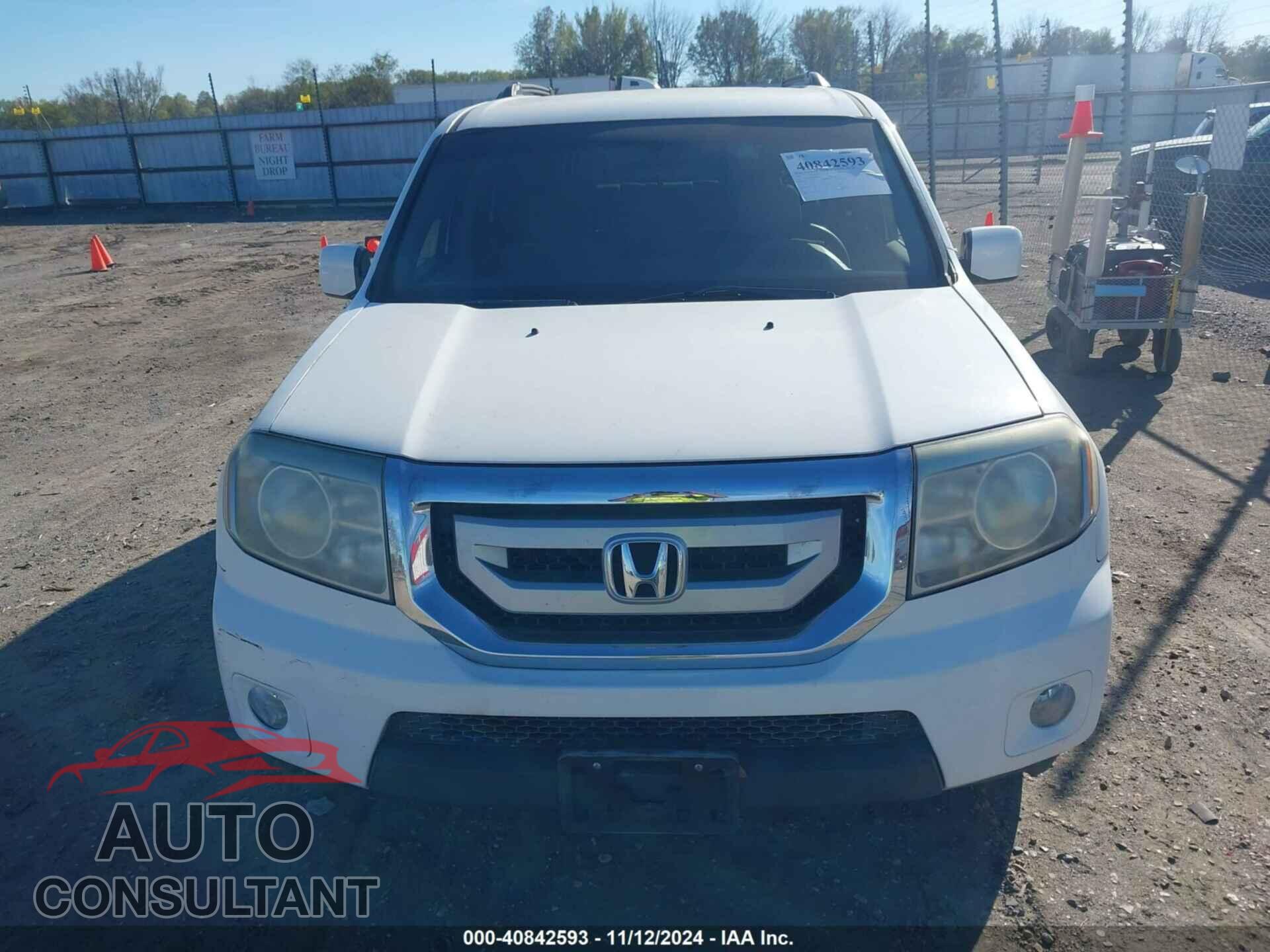 HONDA PILOT 2011 - 5FNYF3H46BB058323