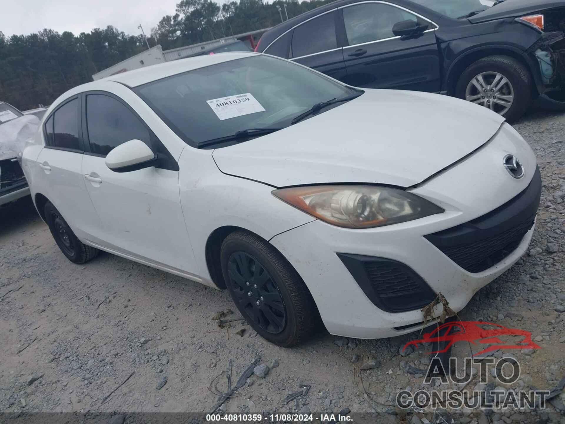 MAZDA MAZDA3 2010 - JM1BL1SF5A1270389