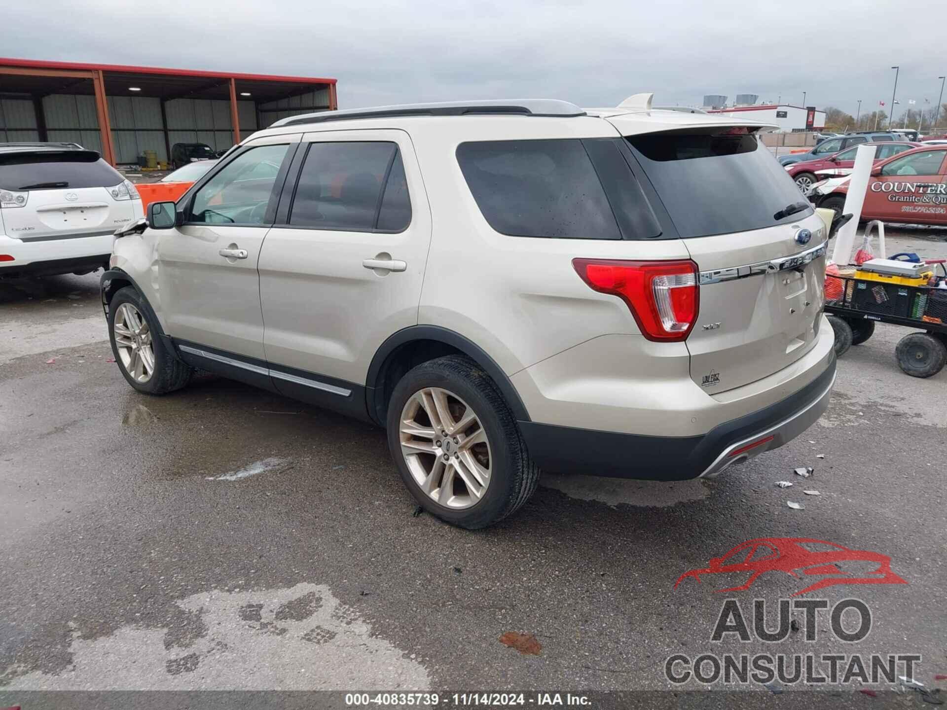 FORD EXPLORER 2017 - 1FM5K8D86HGA99193