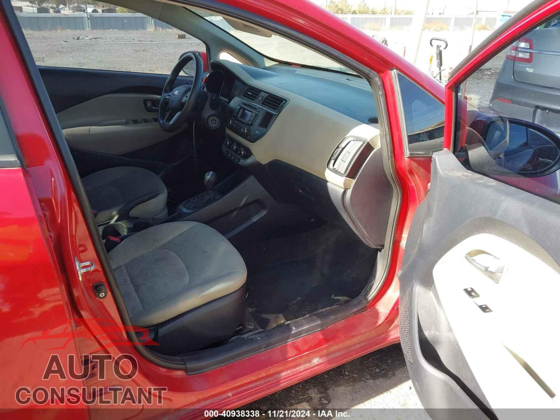 KIA RIO 2013 - KNADM4A34D6288465