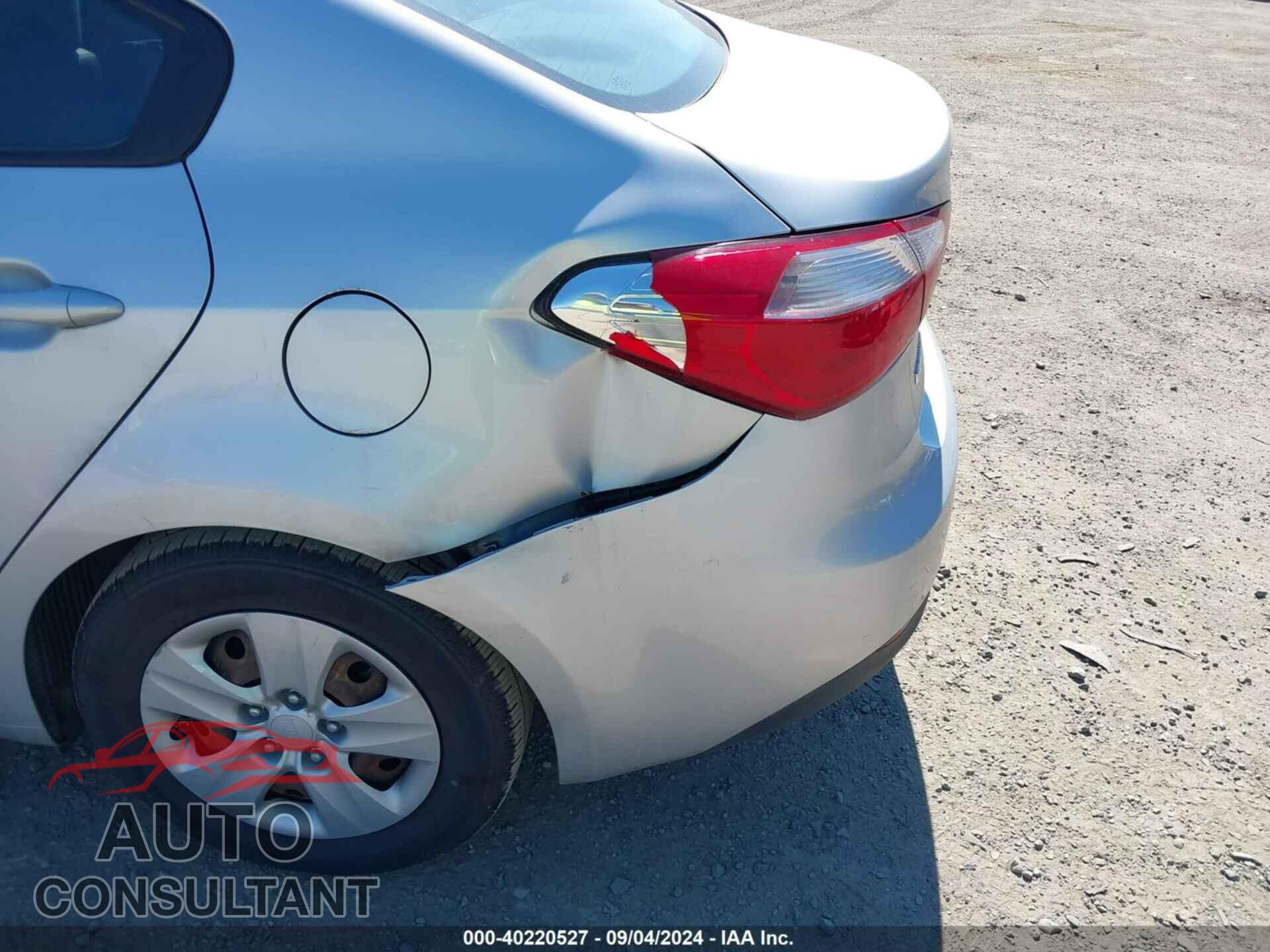 KIA FORTE 2016 - KNAFK4A65G5501054