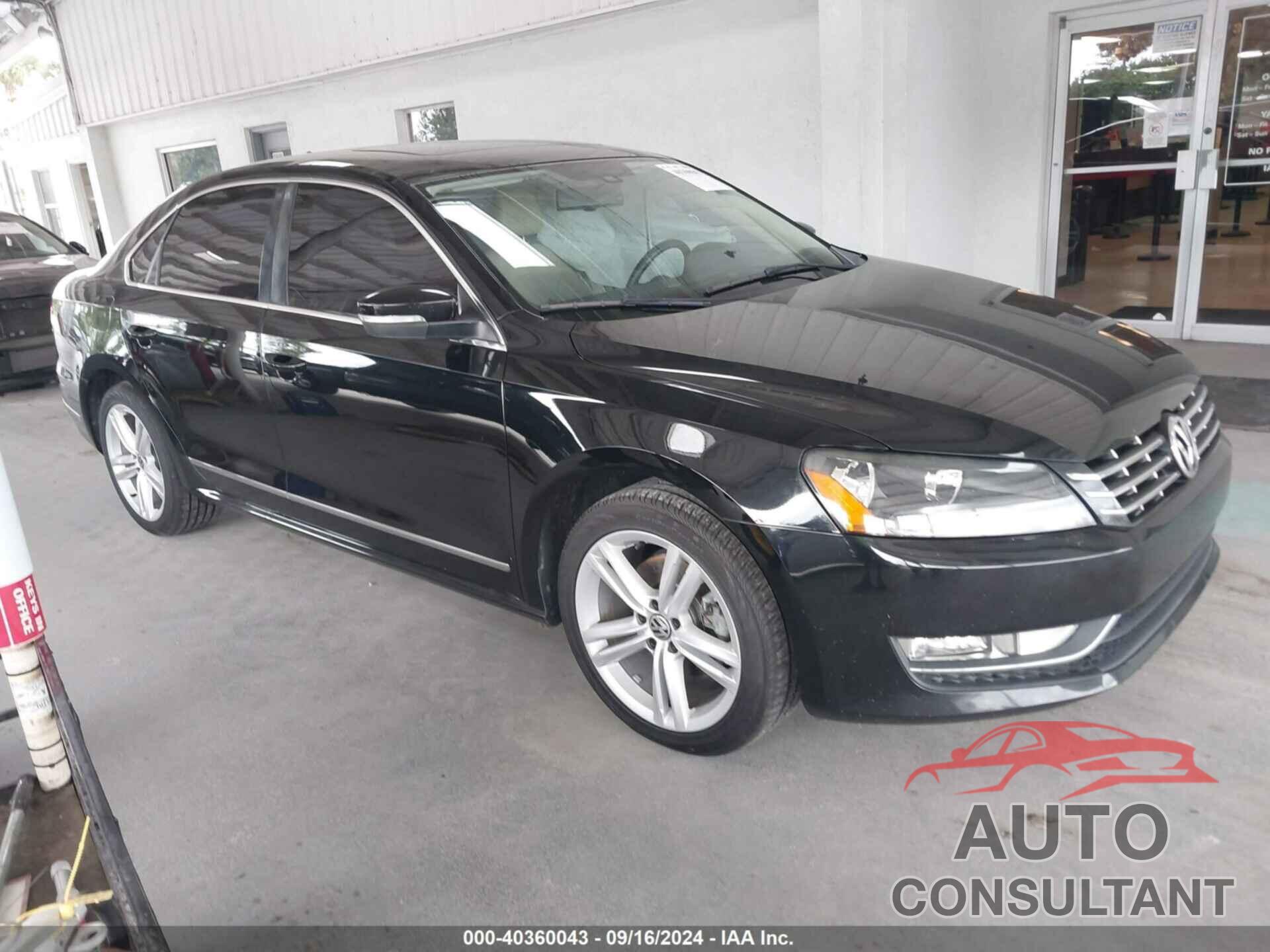 VOLKSWAGEN PASSAT 2014 - 1VWCN7A34EC034882