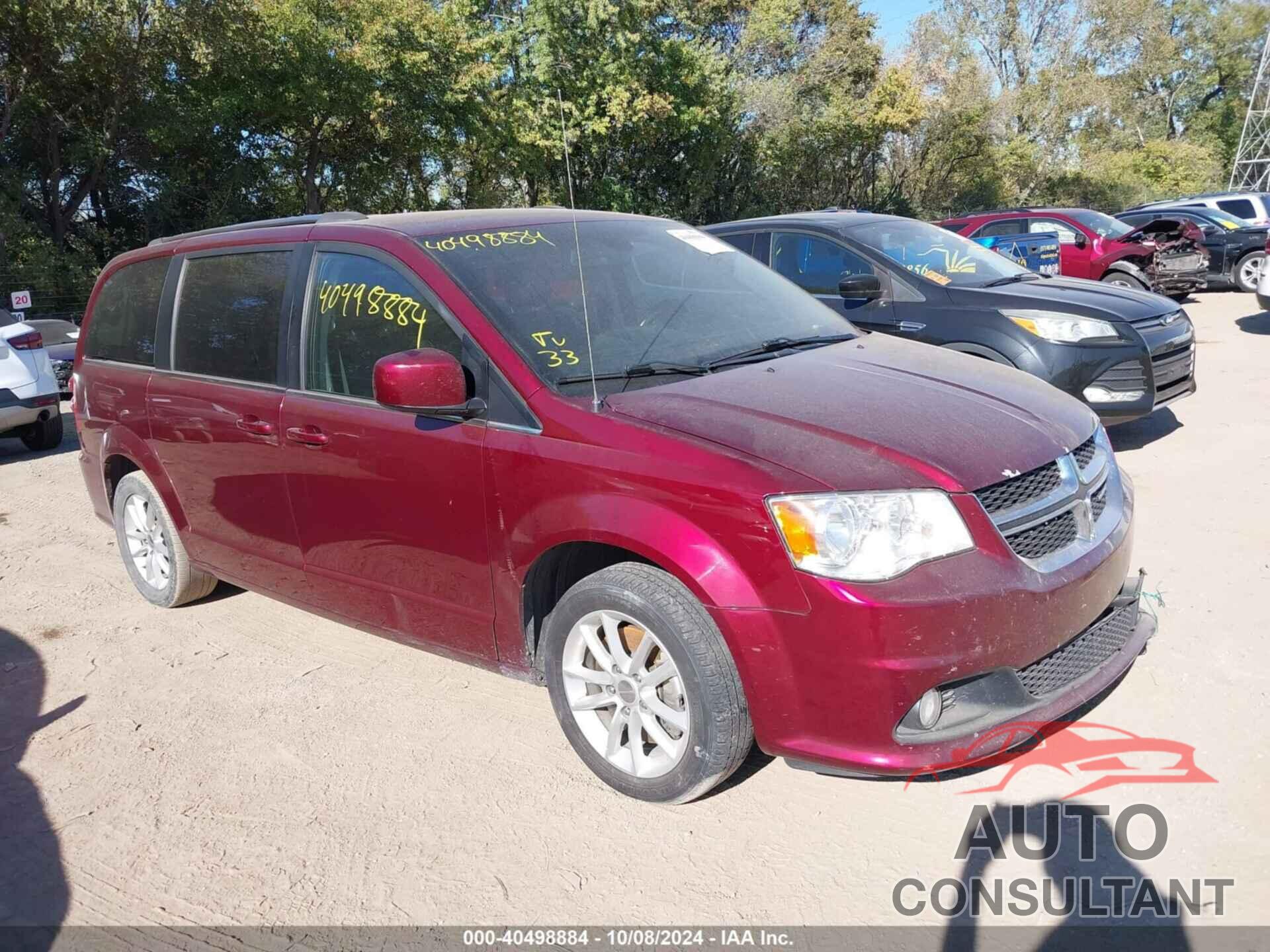 DODGE GRAND CARAVAN 2019 - 2C4RDGCG3KR557300