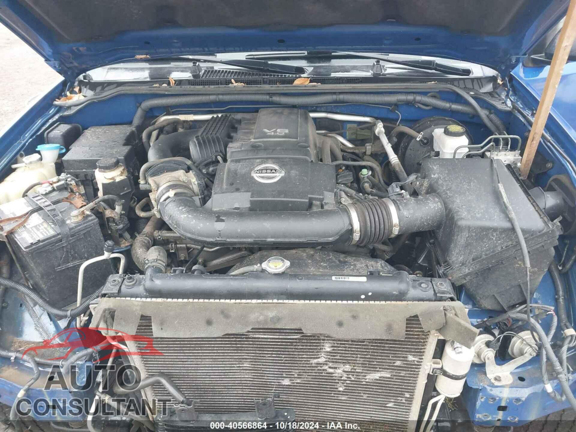 NISSAN FRONTIER 2012 - 1N6AD0EV6CC456386