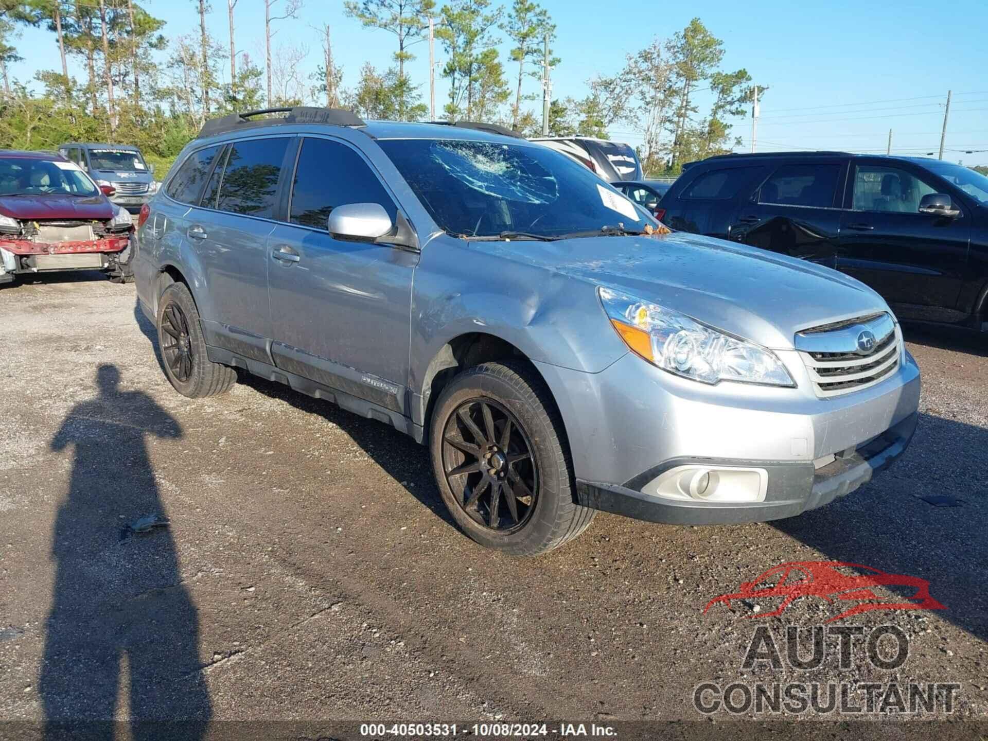 SUBARU OUTBACK 2012 - 4S4BRCBC5C3250565